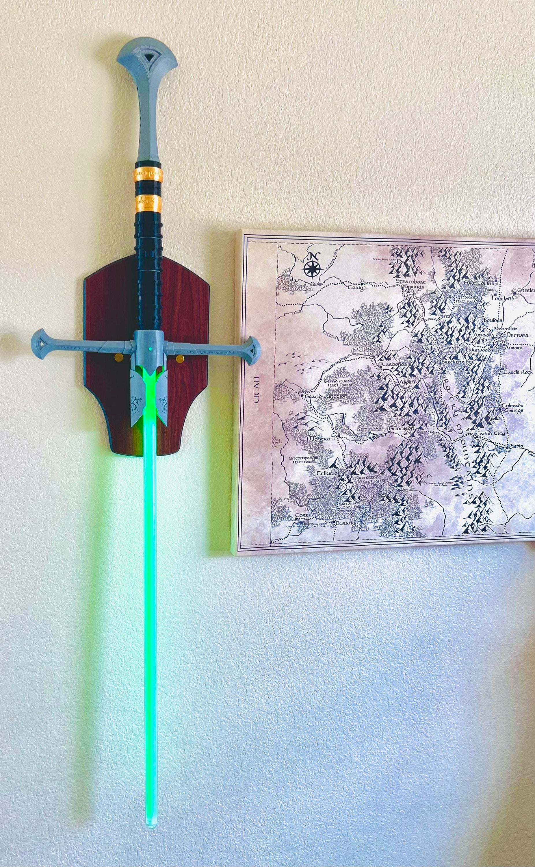 Savi Scrap | Aragorn’s Sword Anduril | Lord of the Rings | No Paint Required | 3D Printed