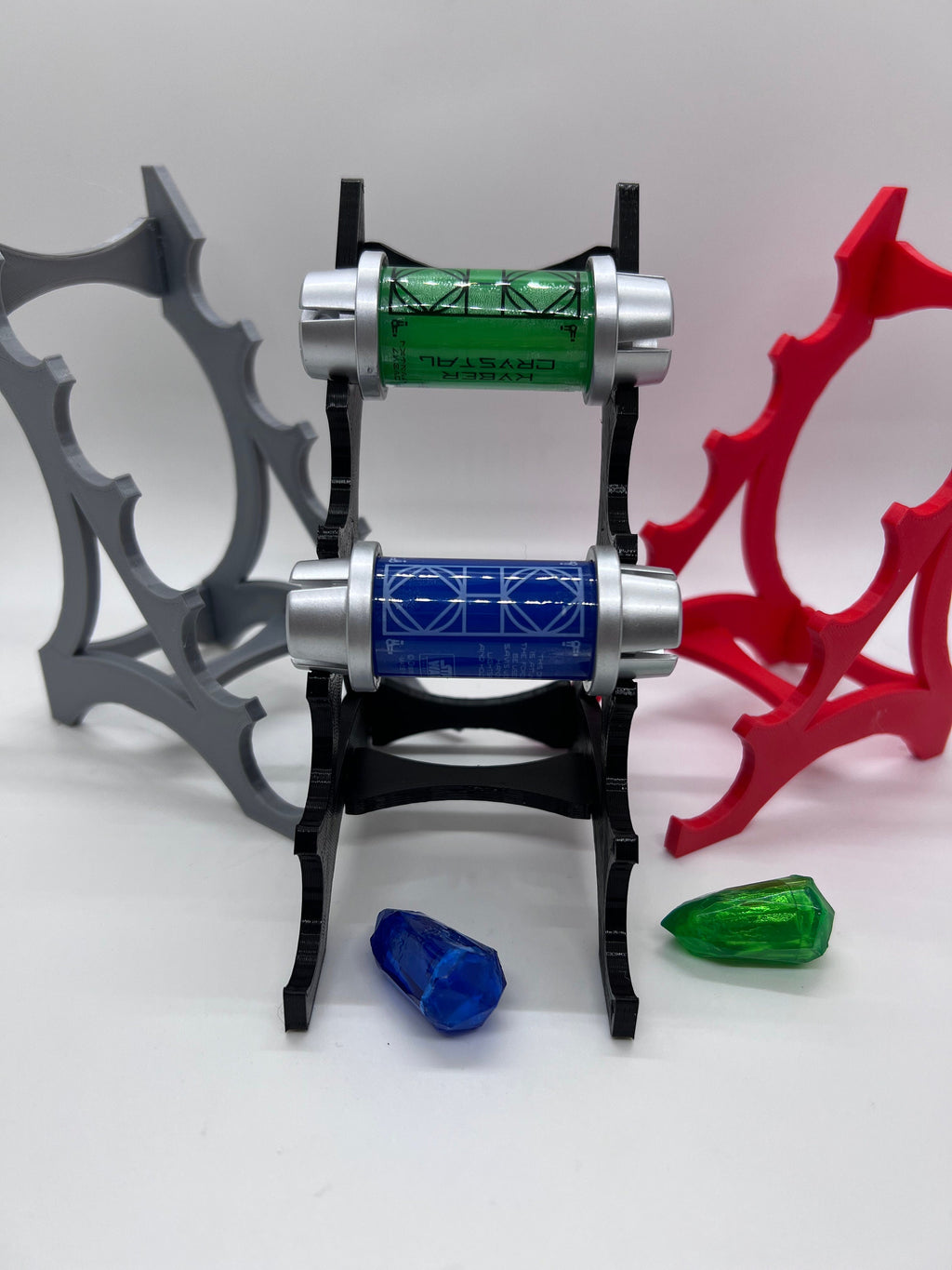 Kyber Crystal Display | 3D Printed | Galaxy's Edge | Savi's Workshop | Custom | Fancave | Mancave | Legacy Lightsaber | Lightsaber Props