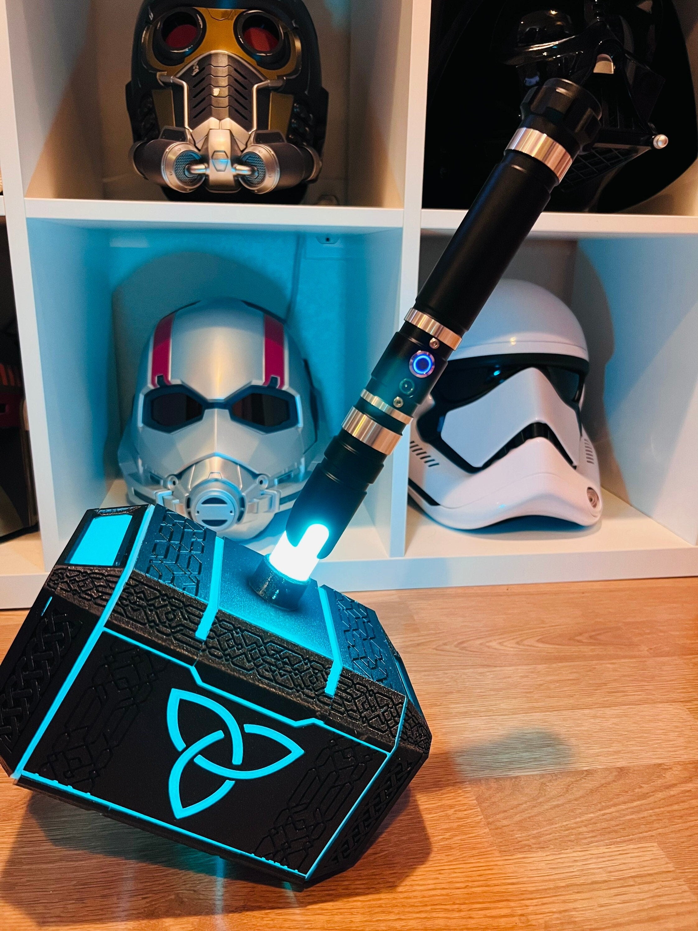 Thor’s Lightsaber | Lighthammer | Mjölnir | Powered Lightsaber Hilt | 3D Printed