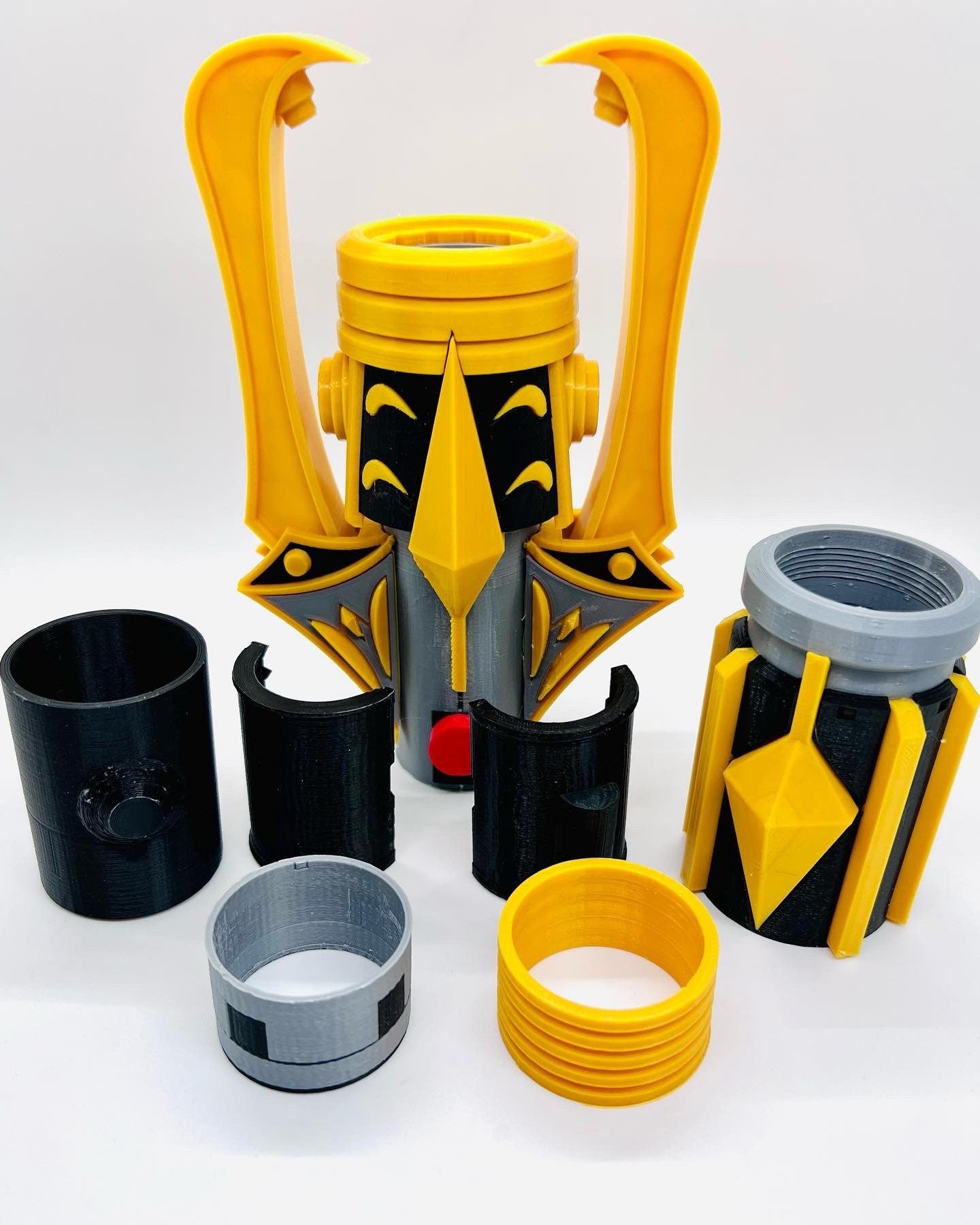 Savi Scrap | Stellan Gios' Lightsaber from the High Republic | No Paint Required | 3D Printed