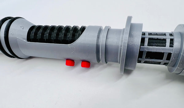 Kyle Katarn Lightsaber | No Paint Required | 3D Printed | Galaxy's Edge | Legends | Lightsaber Display Mount on Desk or Wall