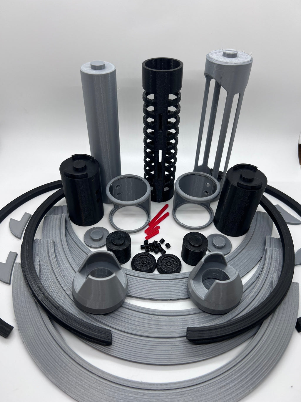 Grand Inquisitor Lightsaber | No Paint Required | 3D Printed | Galaxy's Edge | Clone Wars | Lightsaber Display Mount on Desk or Wall