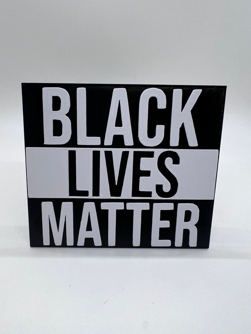 Black Lives Matter | 5” Wide Hitch Cover | 3D Printed | Fits 2" and 1-1/14” Receivers