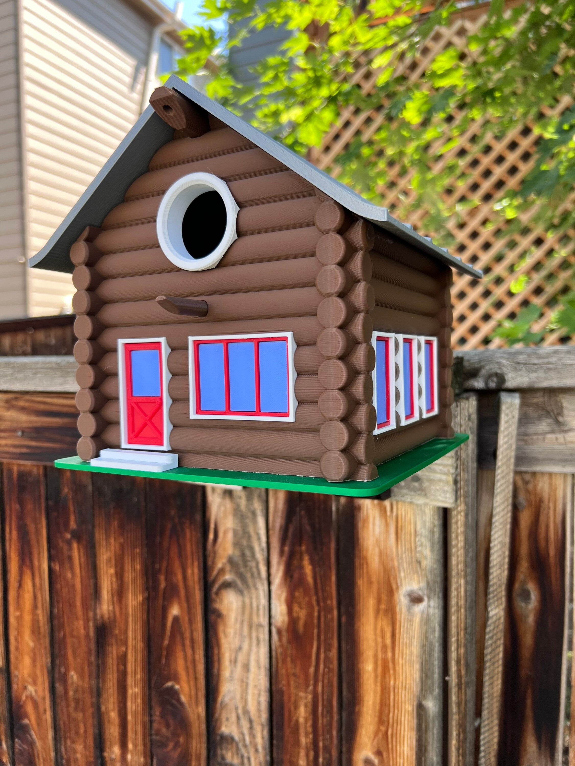 Birdhouse | Log House | 3D Printed