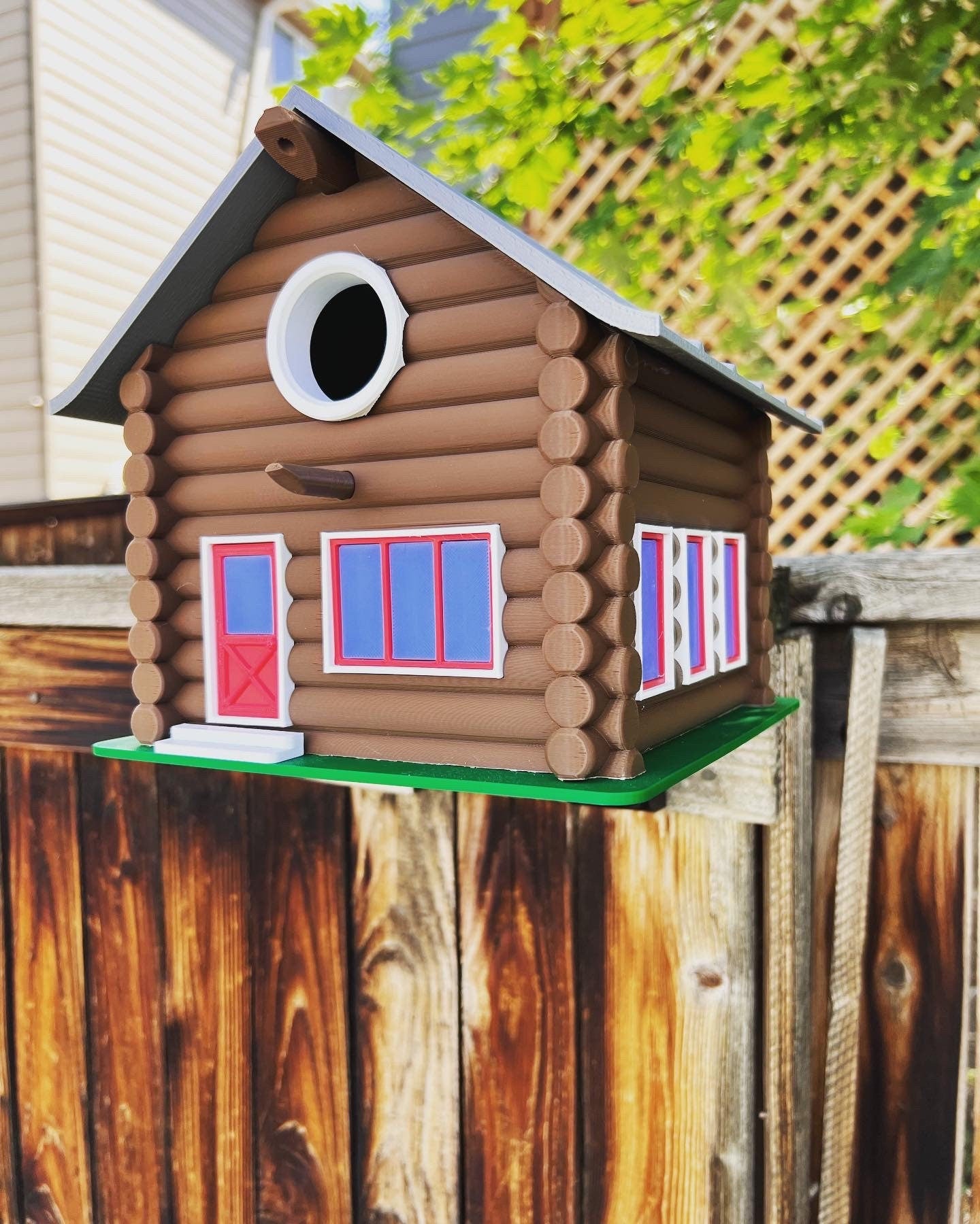 Birdhouse | Log House | 3D Printed