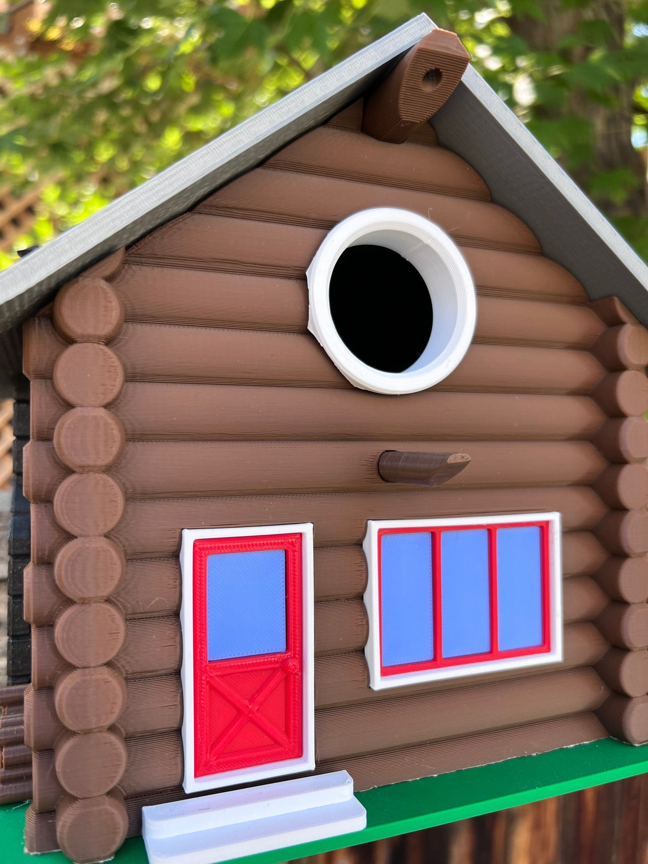 Birdhouse | Log House | 3D Printed