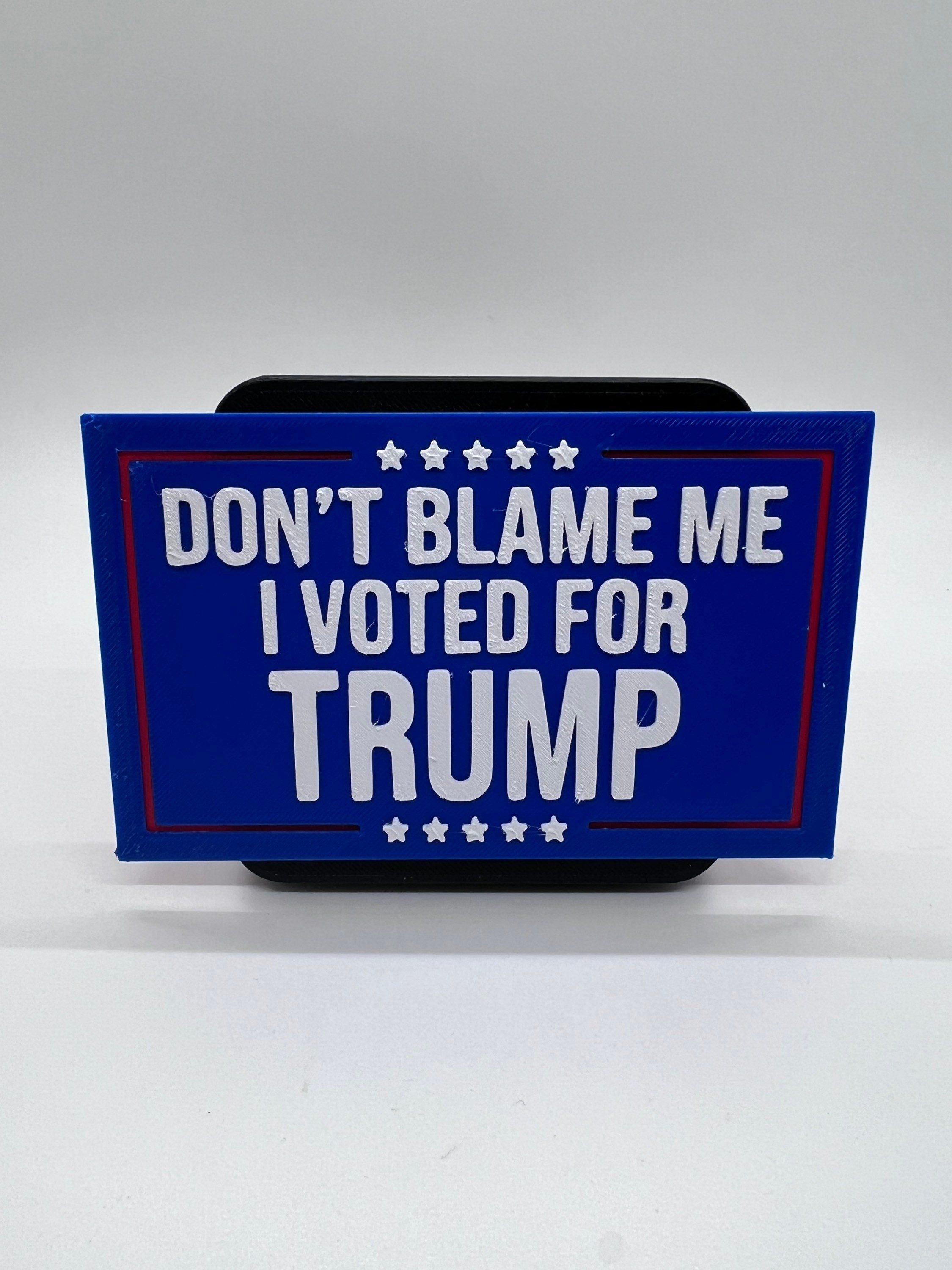 Trump 2024 | 5” Wide Hitch Cover | 3D Printed | Fits 2" and 1-1/14” Receivers