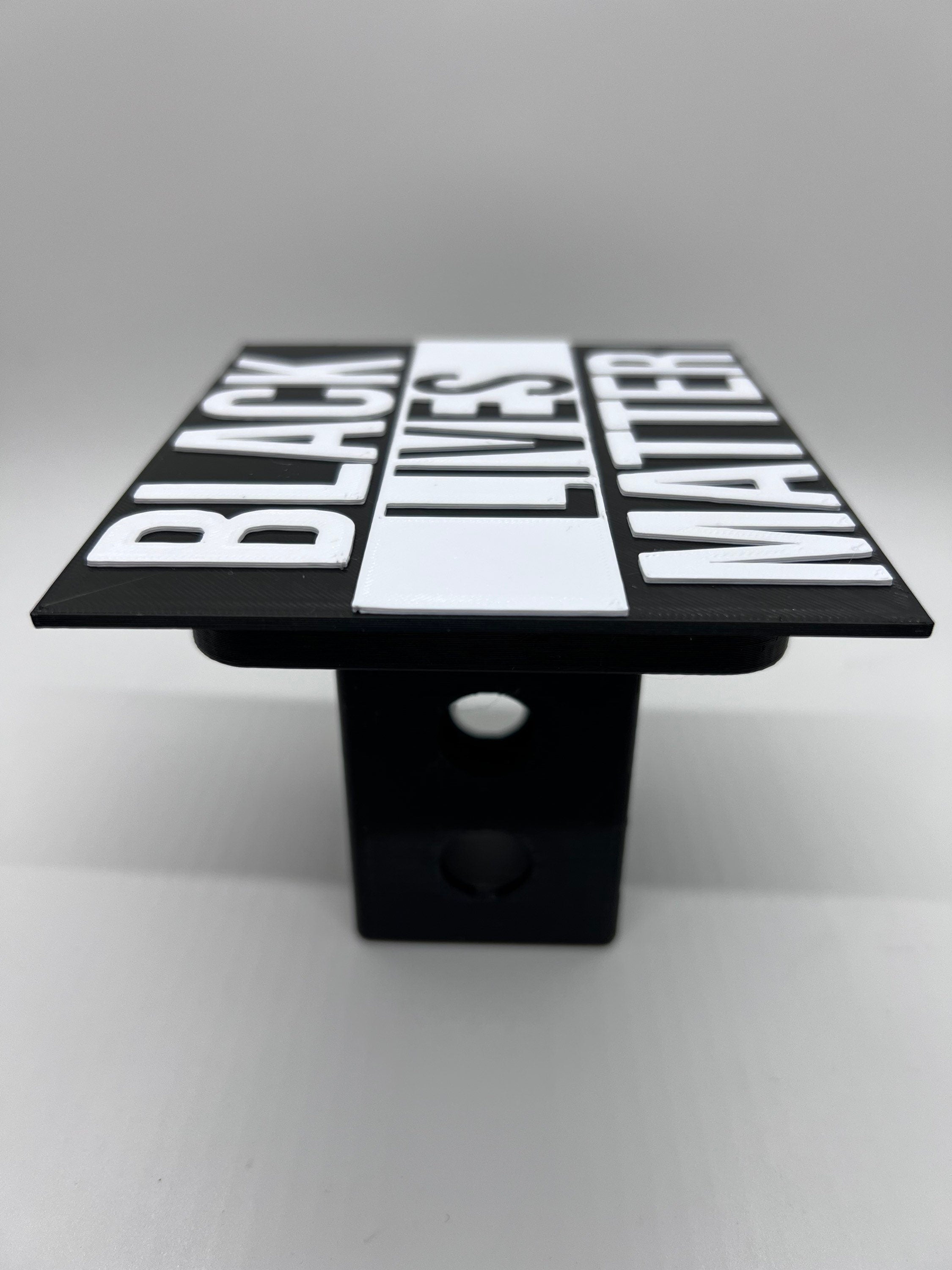Black Lives Matter | 5” Wide Hitch Cover | 3D Printed | Fits 2" and 1-1/14” Receivers