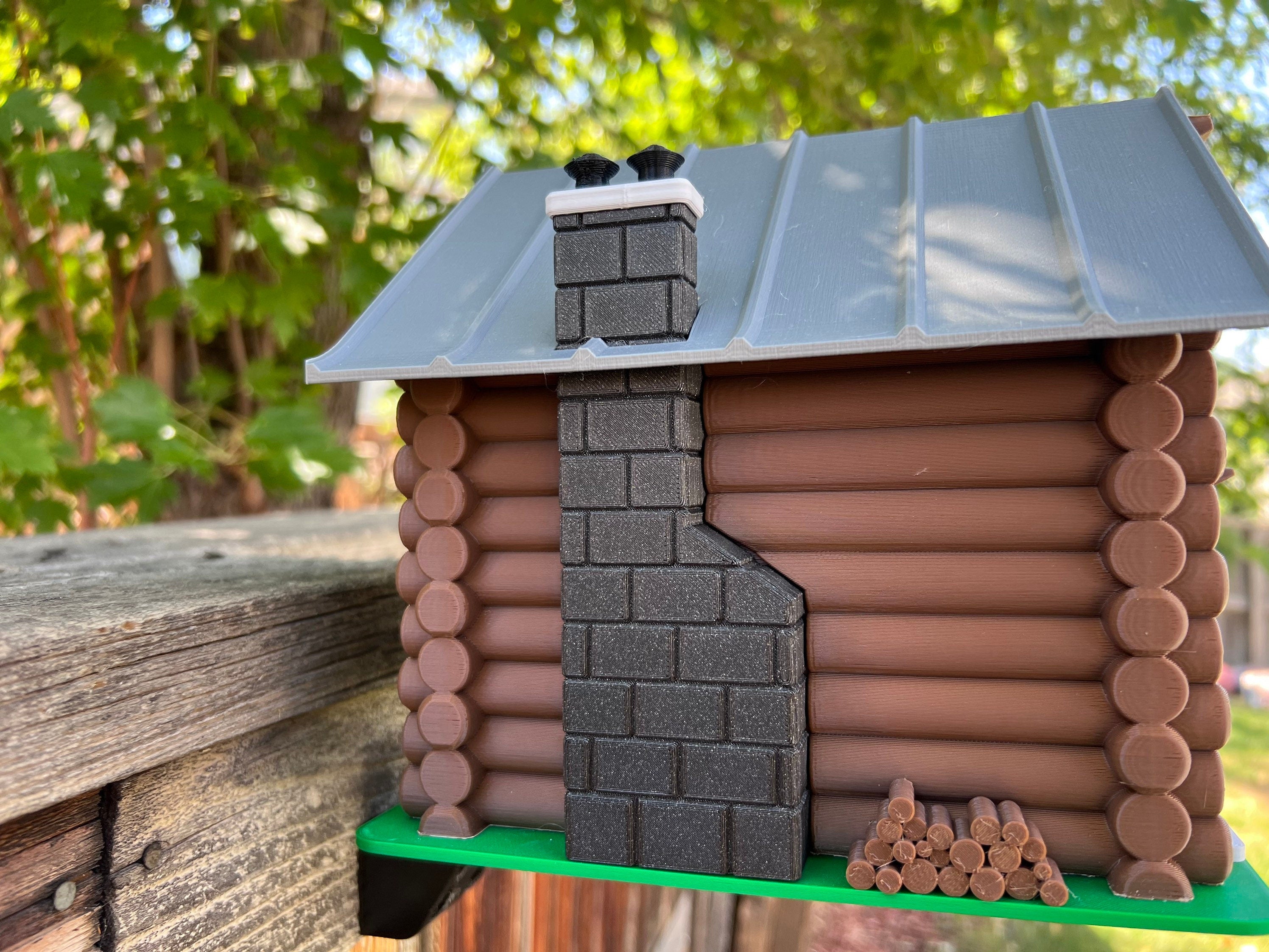 Birdhouse | Log House | 3D Printed