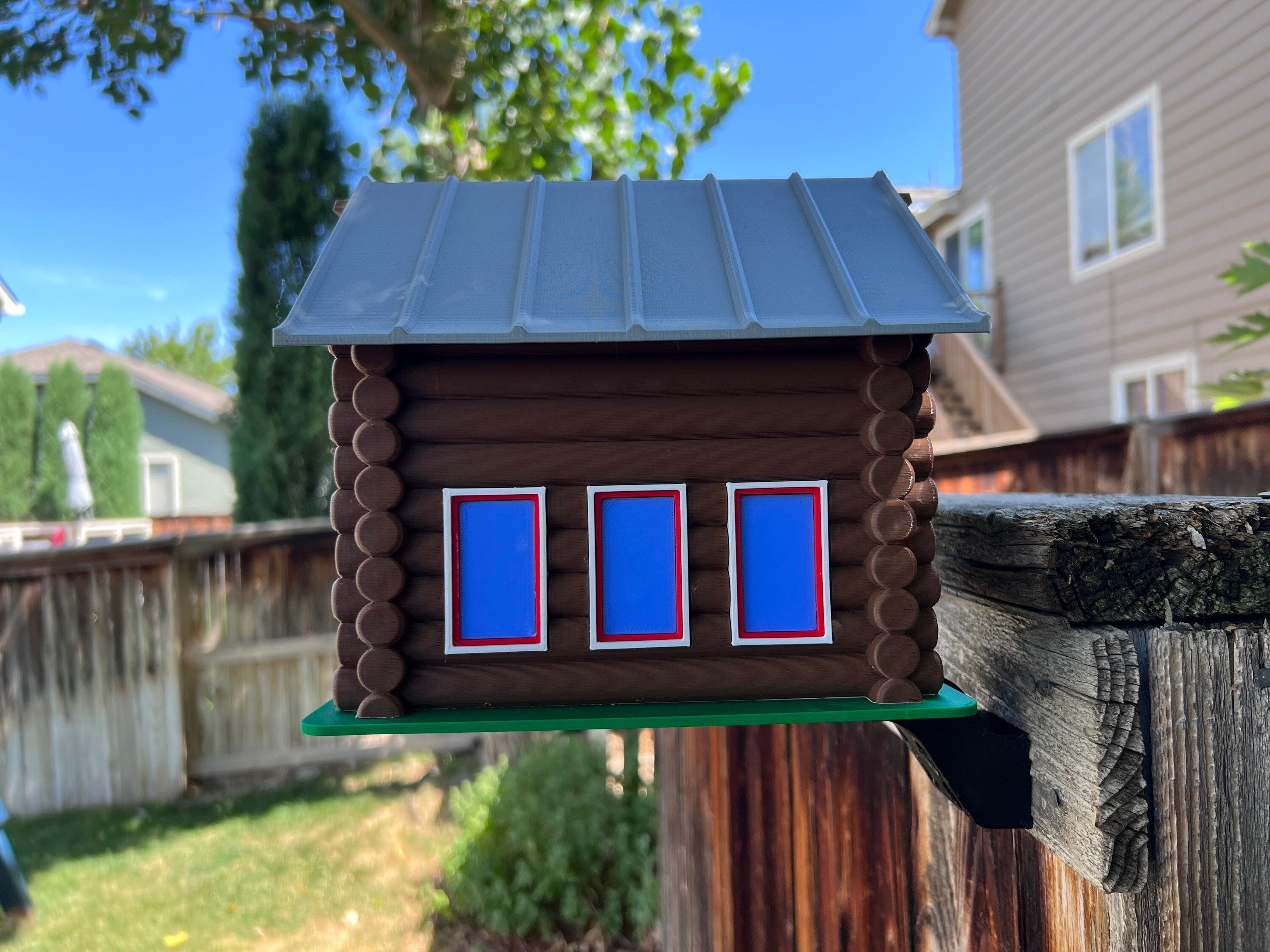 Birdhouse | Log House | 3D Printed