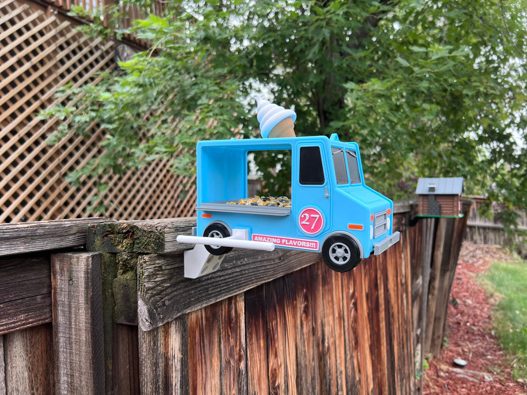Bird Feeder | Ice Cream Truck | 3D Printed