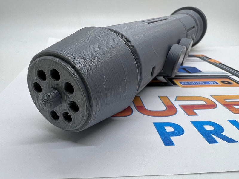 Barriss Offee's Lightsaber | No Paint Required | 3D Printed | Galaxy's Edge | Clone Wars | Lightsaber Display Mount on Desk or Wall