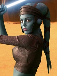 Aayla Secura's Lightsaber | No Paint Required | 3D Printed | Galaxy's Edge | Clone Wars | Lightsaber Display Mount on Desk or Wall