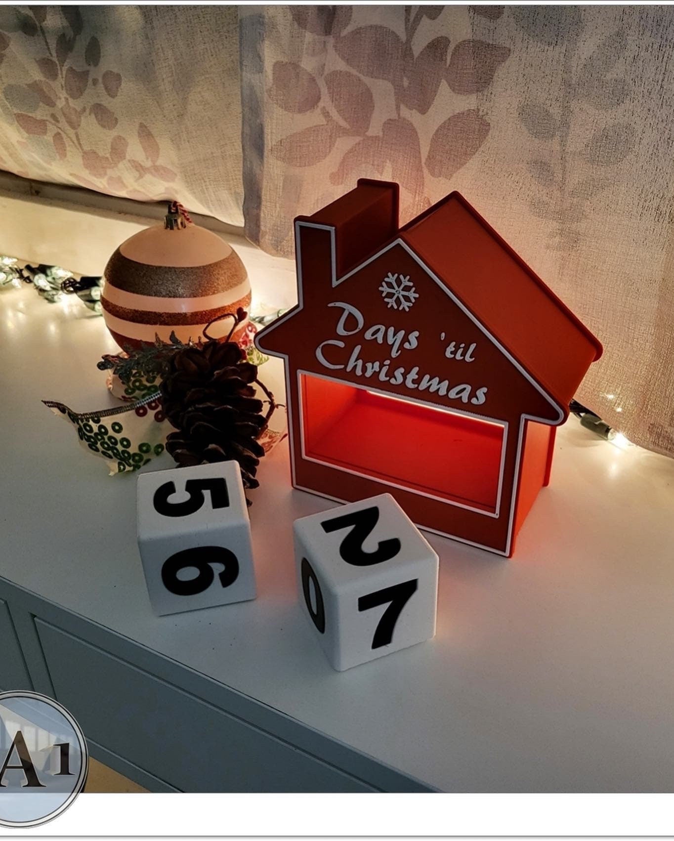 Christmas Advent Countdown | 3D Printed