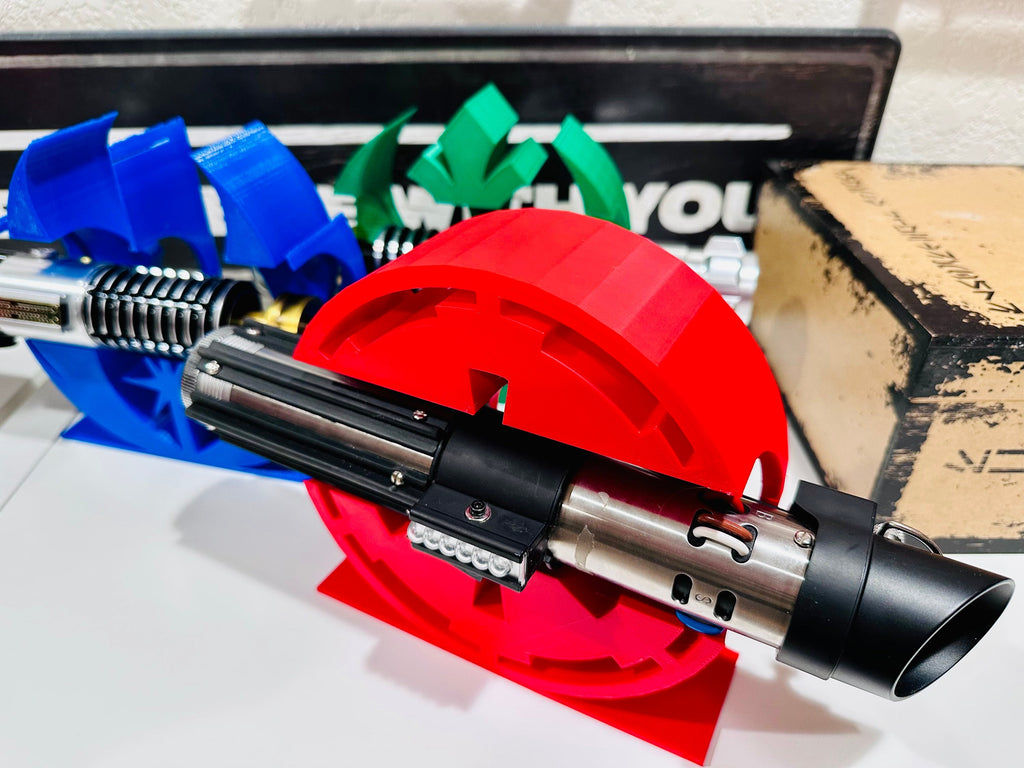 DIGITAL FILE | All Lightsabers Holder Displays | 3D Printed