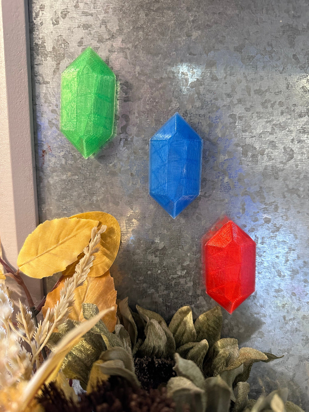 Fantasy Game Magnets | Ocarina of Time | 3D Printed | In Color | Zelda Cosplay and Costume