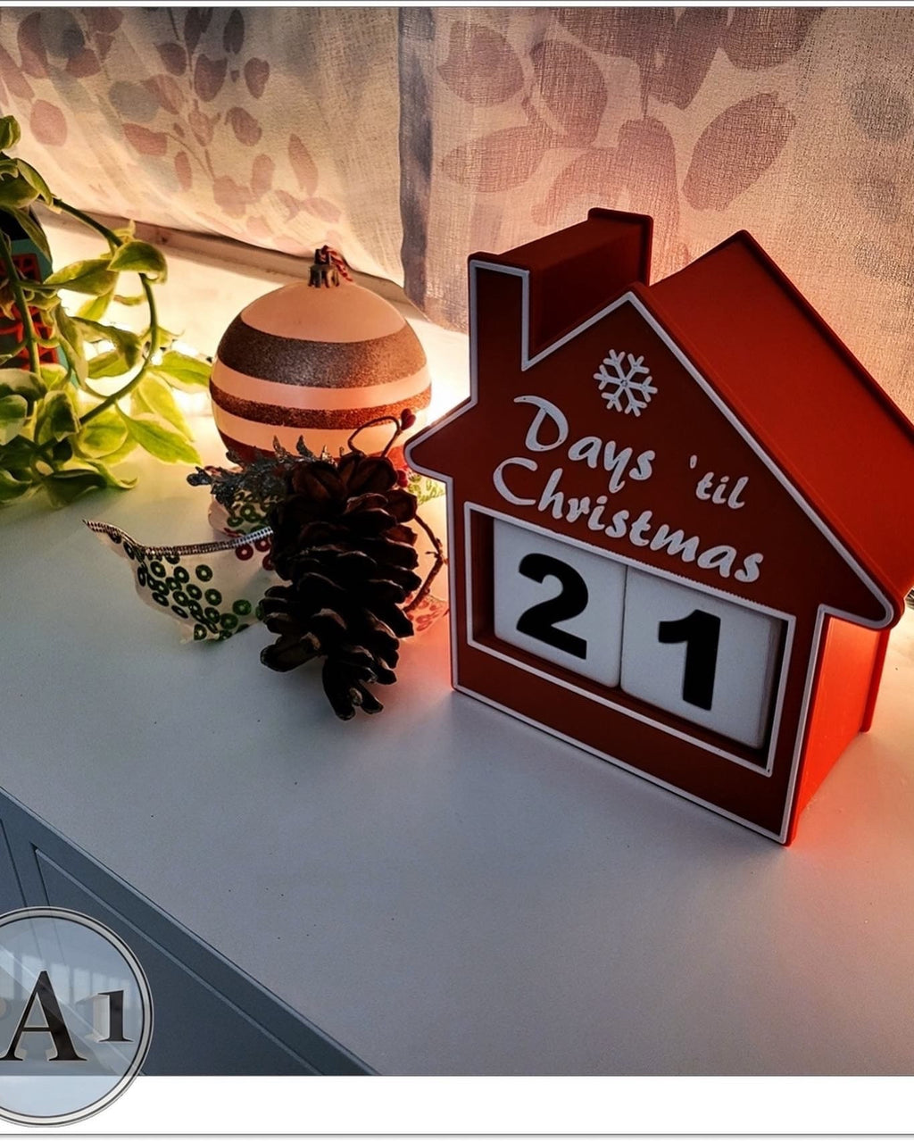 Christmas Advent Countdown | 3D Printed