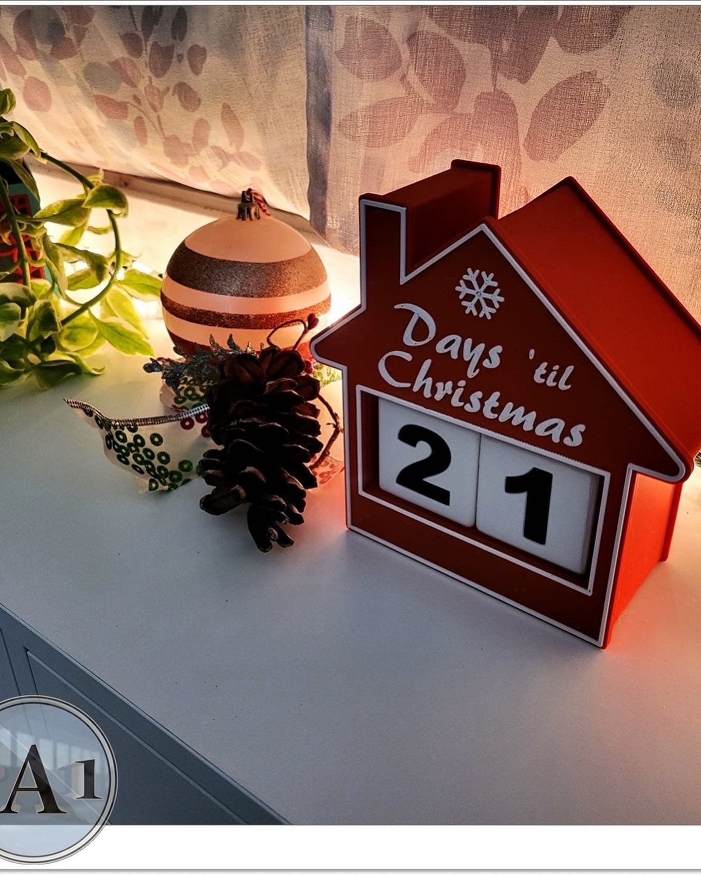Christmas Advent Countdown | 3D Printed