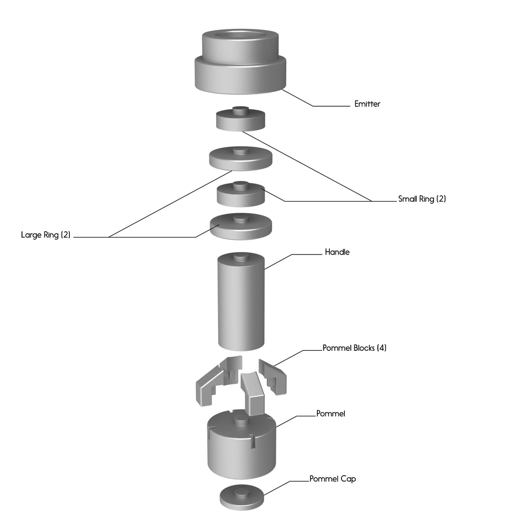 Lego Lightsaber | 3D Printed | Human Sized