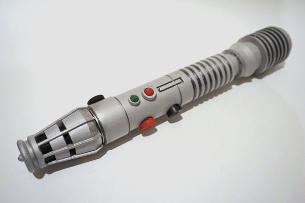 Plo Koon's Lightsaber | No Paint Required | 3D Printed | Galaxy's Edge | Clone Wars | Lightsaber Display Mount on Desk or Wall