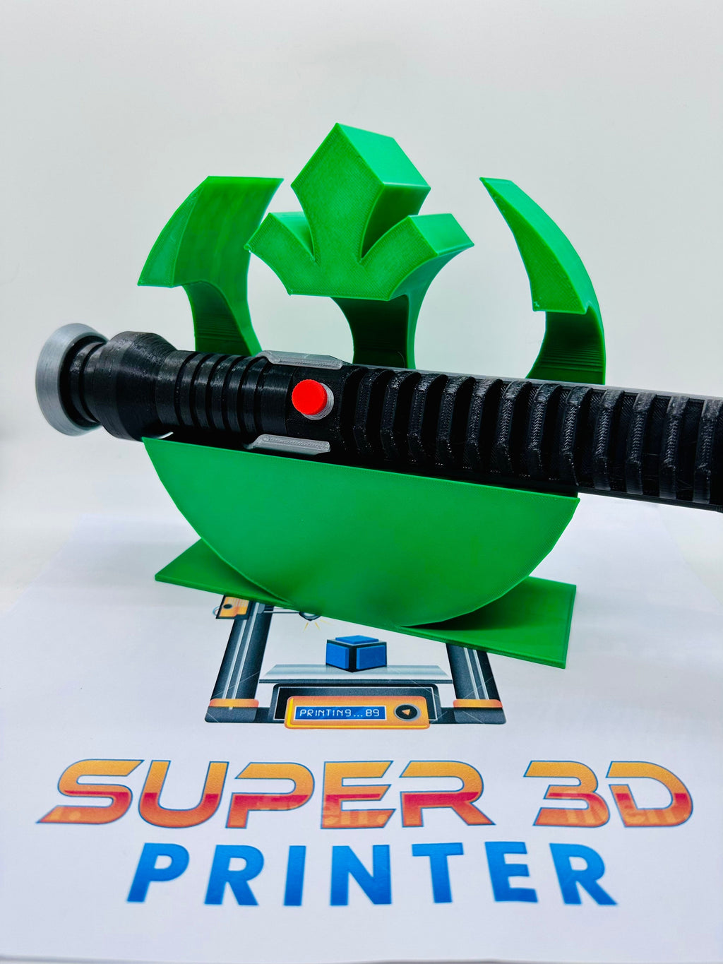 DIGITAL FILE | All Lightsabers Holder Displays | 3D Printed