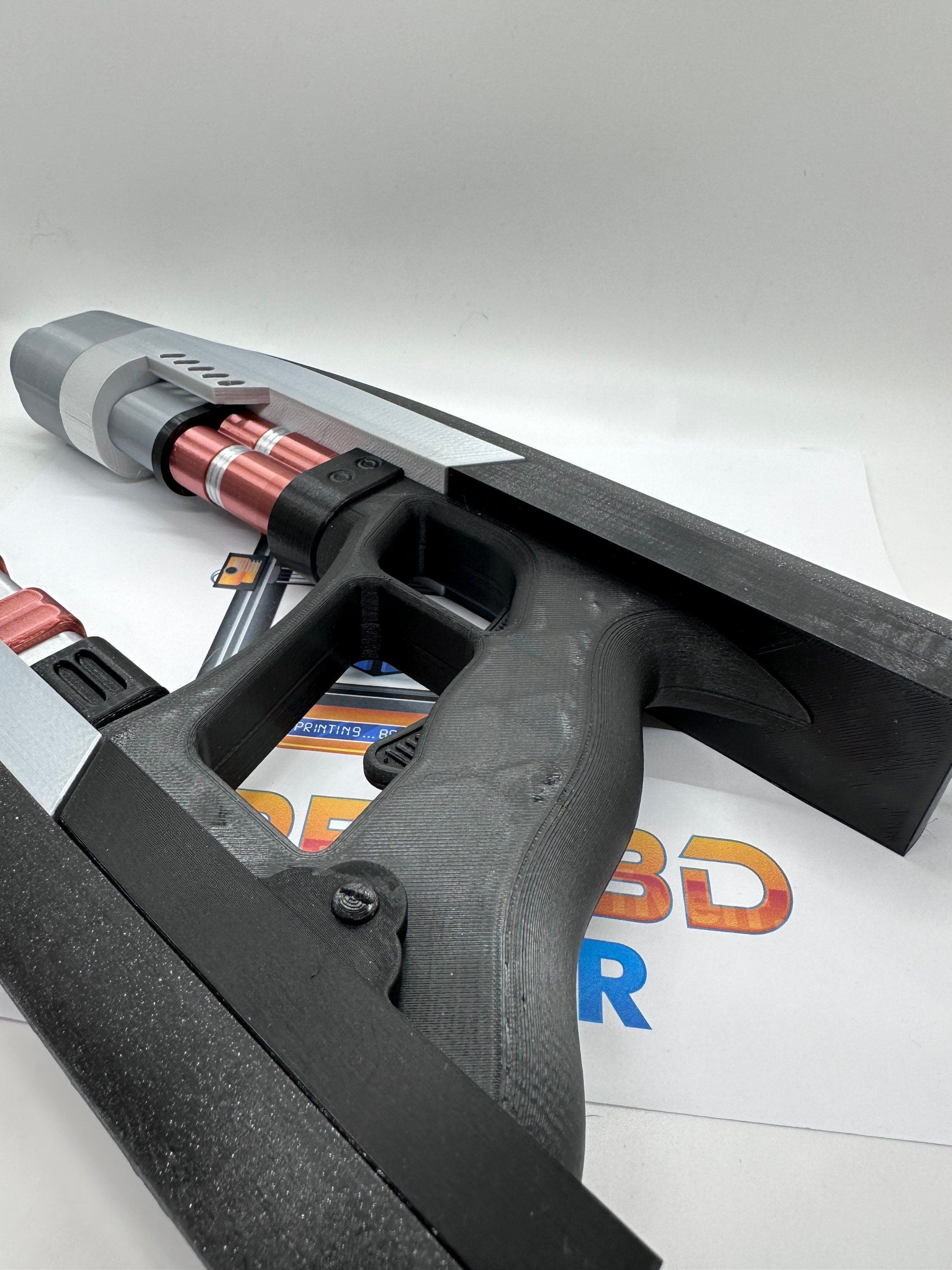 Peter Quill/Star Lord's Quad Blasters | 3D Printed | Only Blasters No Helmet | Movie Memorabilia | Movie Props | Cosplay Props and Costume