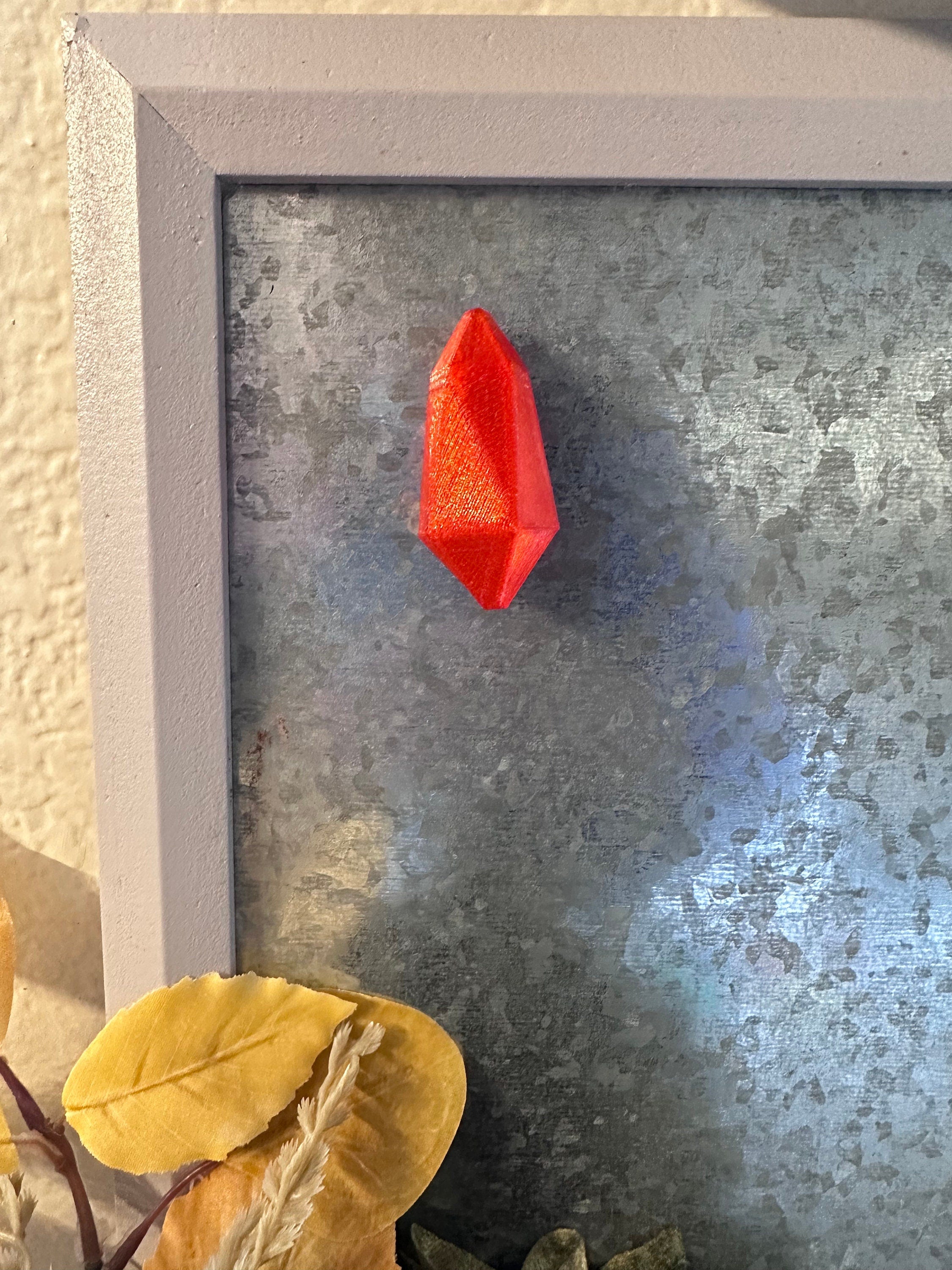 Kyber Crystal Magnets | 3D Printed