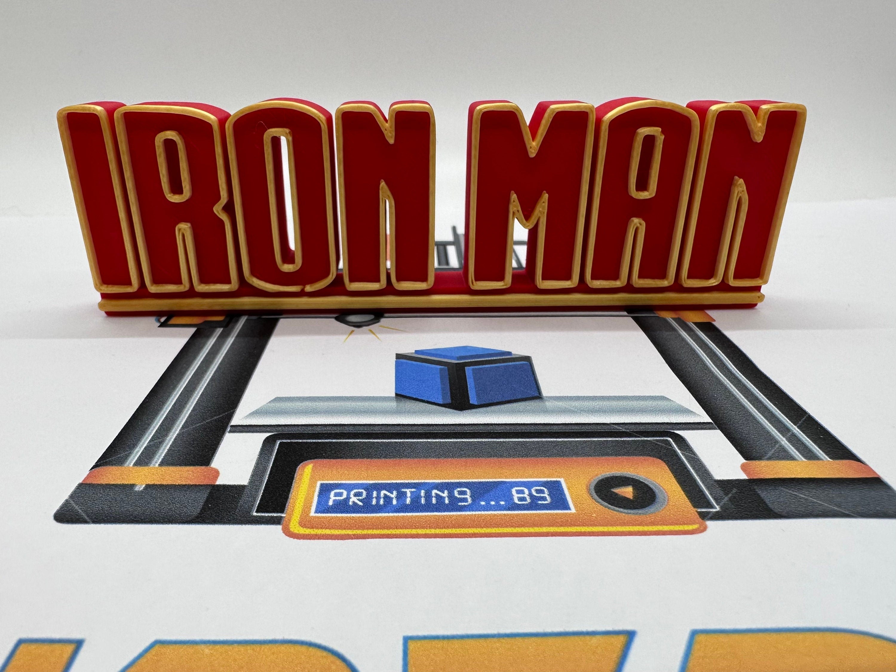 Movie Nameplates | 3D Printed