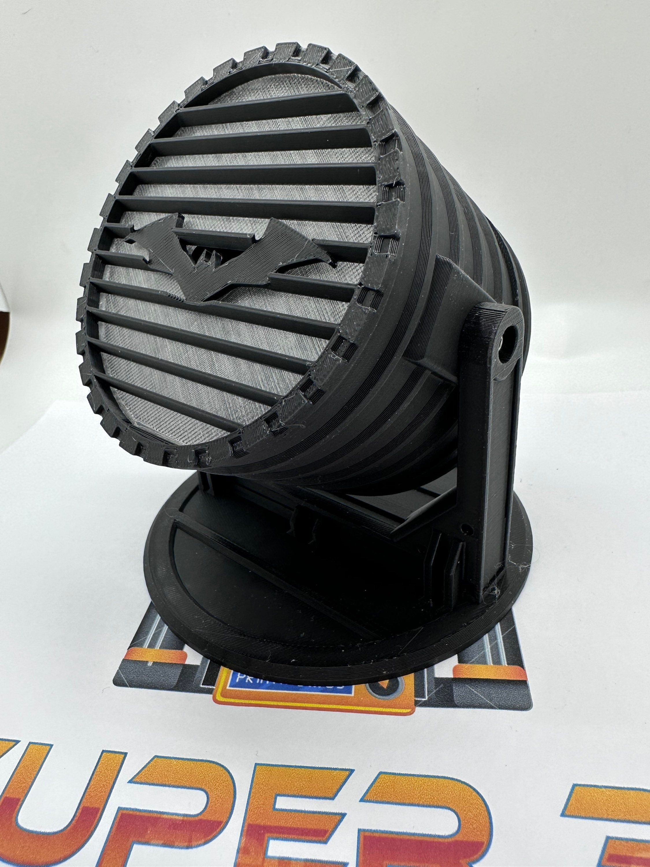 3D Printed Bat Signal: Customizable Desktop Decor