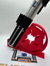 Leaning Lightsaber Holder Display | 3D Printed | Galaxy's Edge | Savi's Workshop | Custom | Fancave | Mancave | Legacy Lightsaber | Kyber