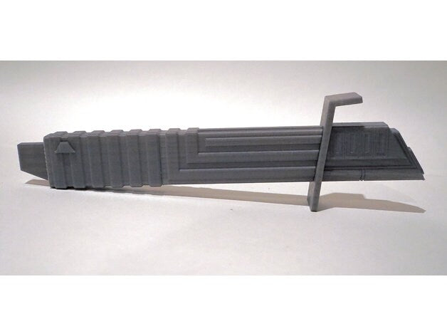 Darksaber | Lightsaber Bouquet Holder | No Paint Required | 3D Printed | Wedding Bouquet | Themed Wedding | Pop Culture Wedding