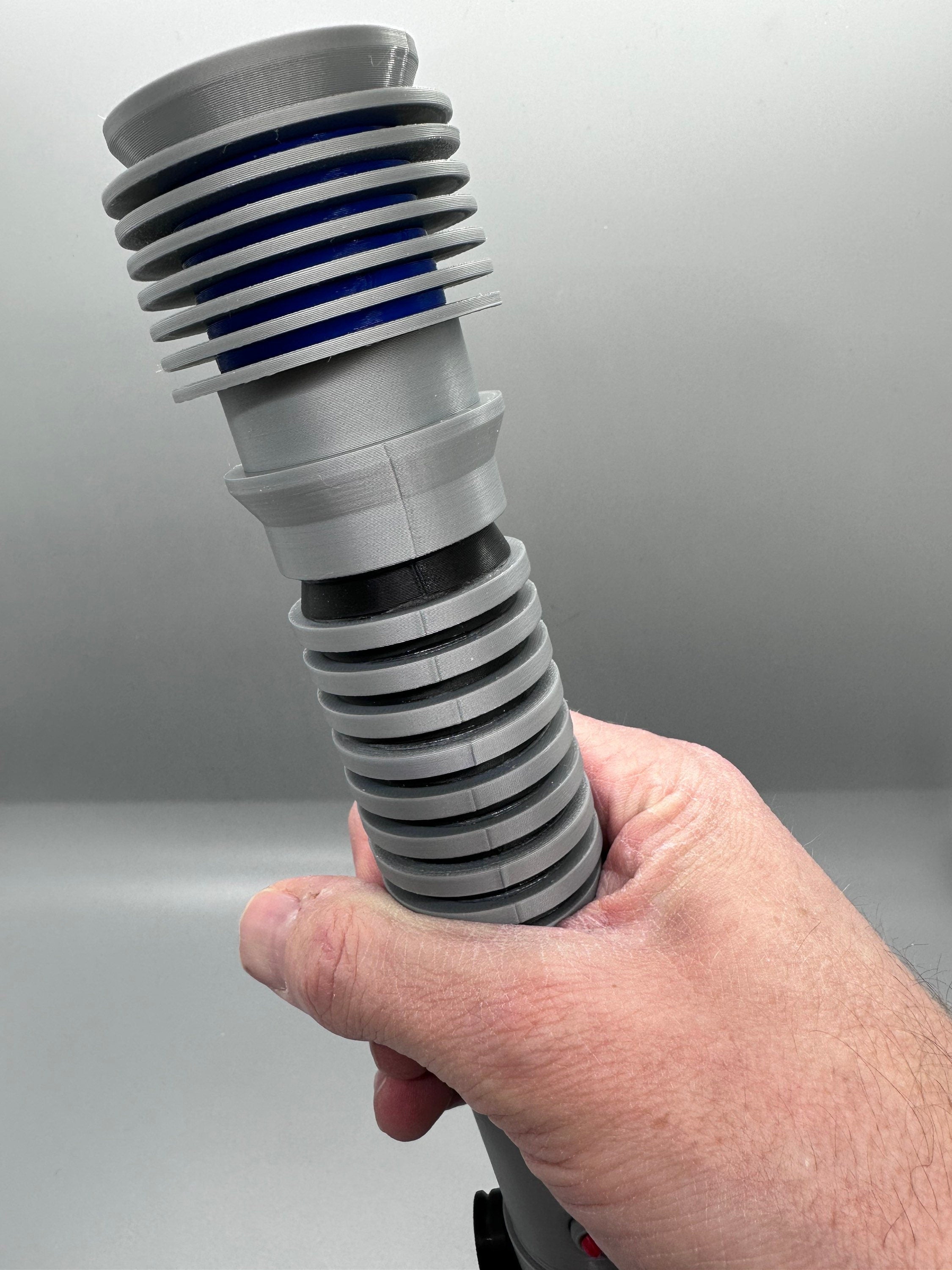 Plo Koon's Lightsaber | No Paint Required | 3D Printed | Galaxy's Edge | Clone Wars | Lightsaber Display Mount on Desk or Wall