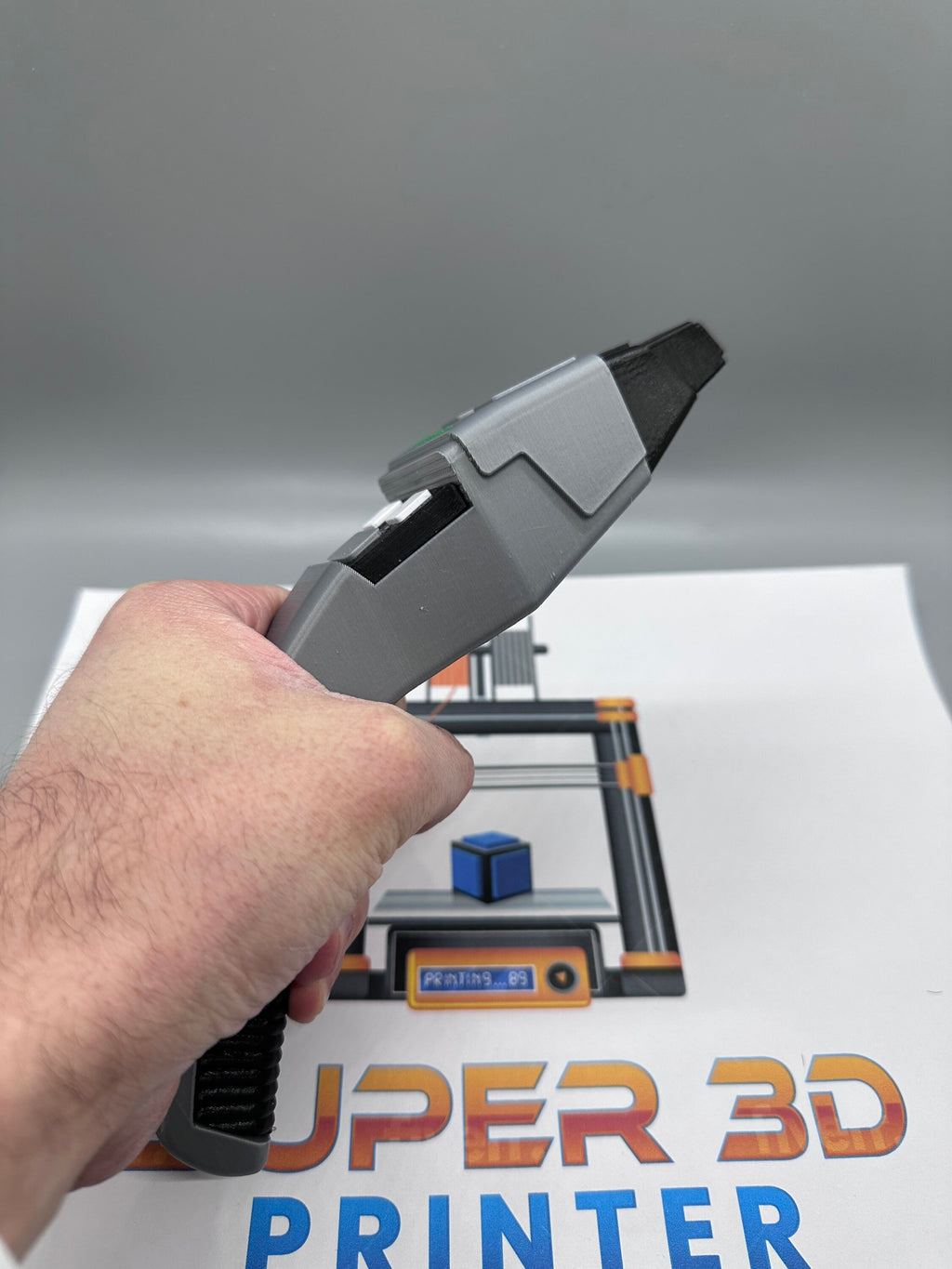 Phaser | Type II | Boomerang | 3D Printed | TV Memorabilia Props | Cosplay Props | Costume