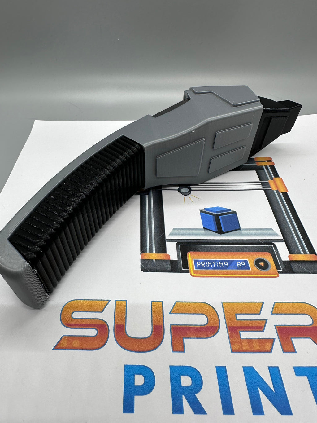 Phaser | Type II | Boomerang | 3D Printed | TV Memorabilia Props | Cosplay Props | Costume