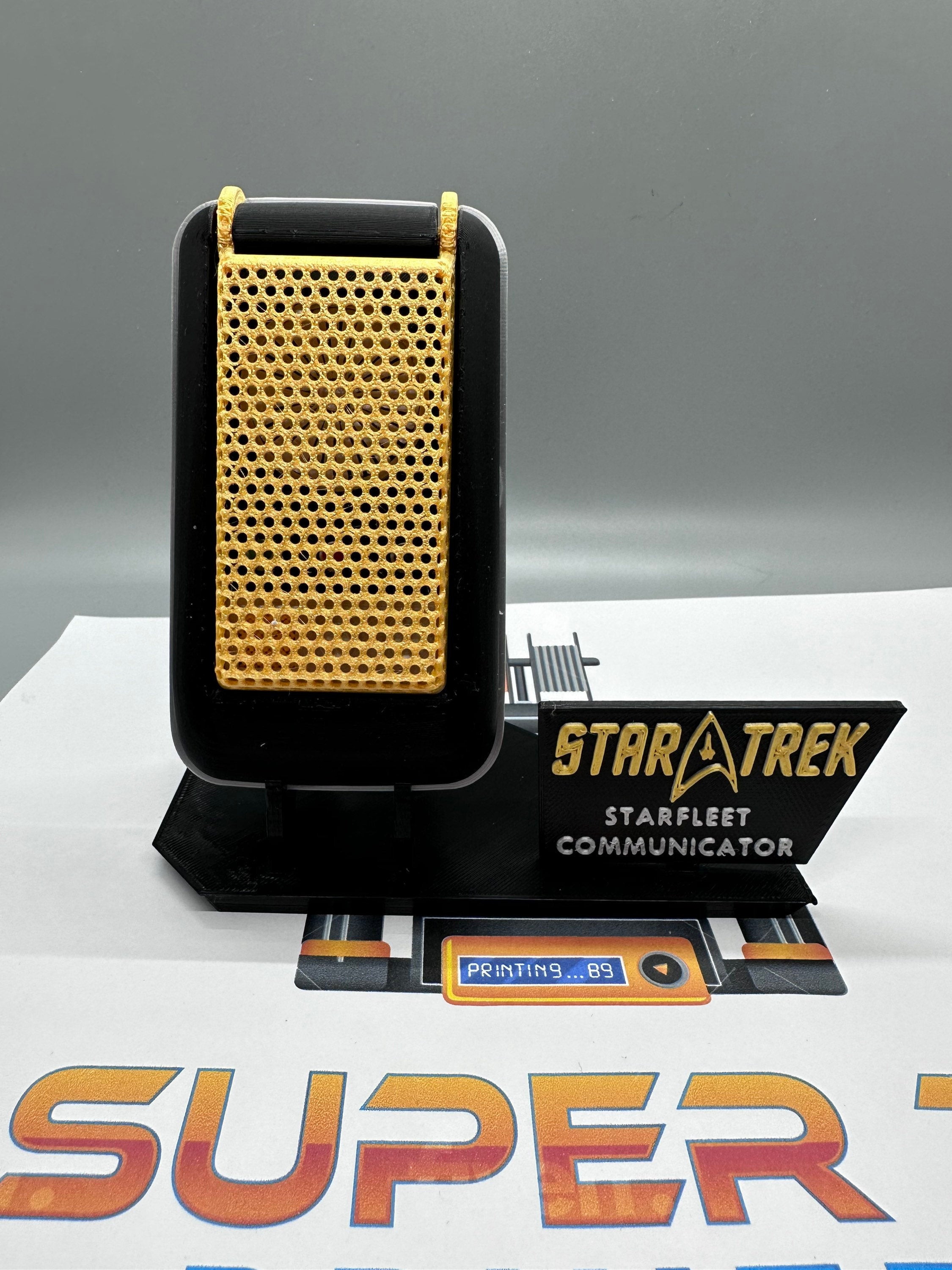 Communicator | The Original Series | 3D Printed | TV Movie Memorabilia Replica Props | Cosplay Props | Costume