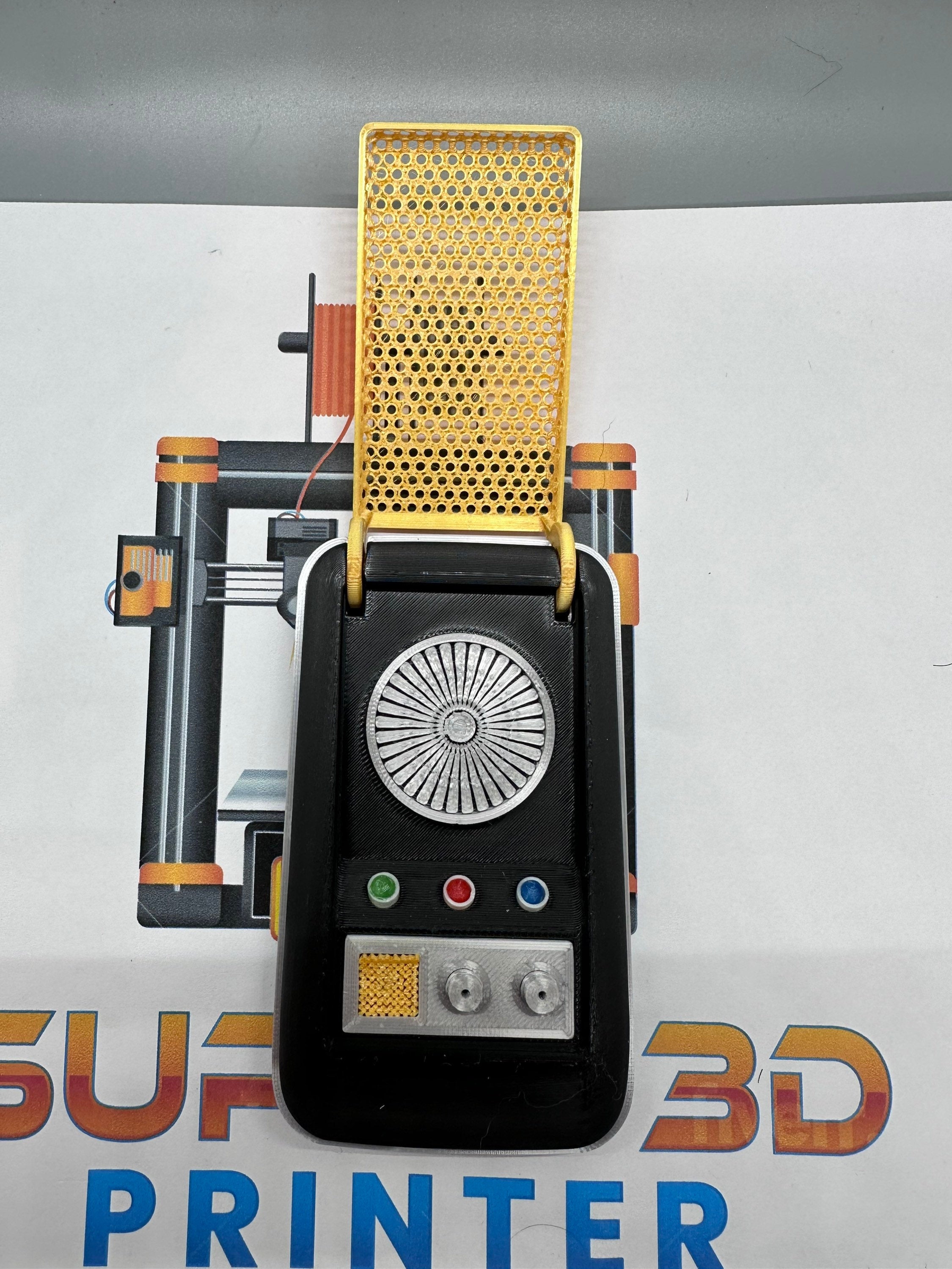 Communicator | The Original Series | 3D Printed | TV Movie Memorabilia Replica Props | Cosplay Props | Costume