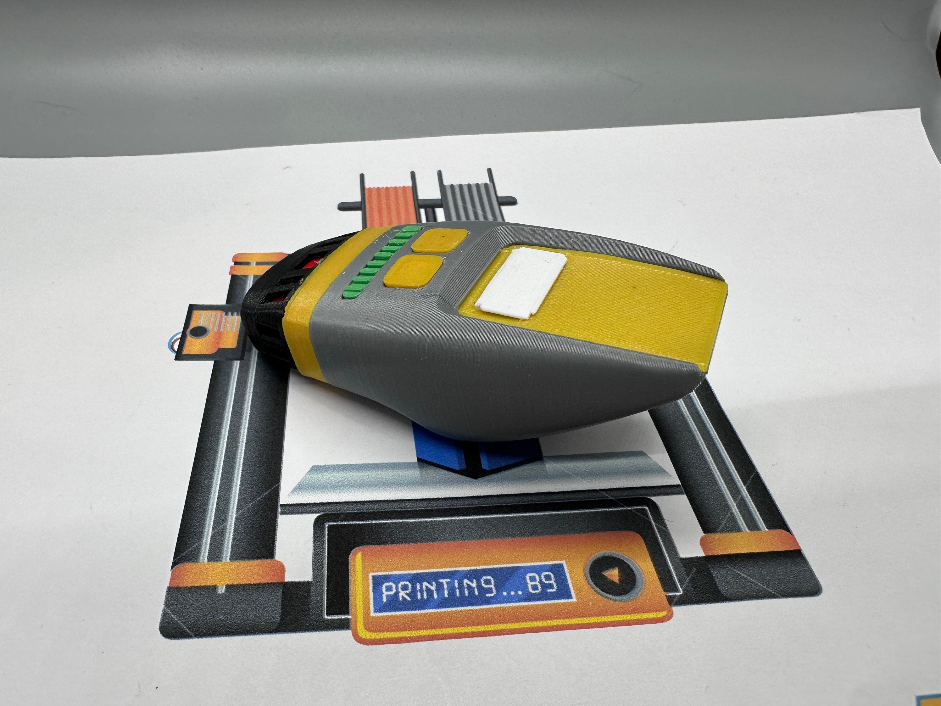 Phaser | Type I | 3D Printed | TV Memorabilia Props | Cosplay Props | Costume