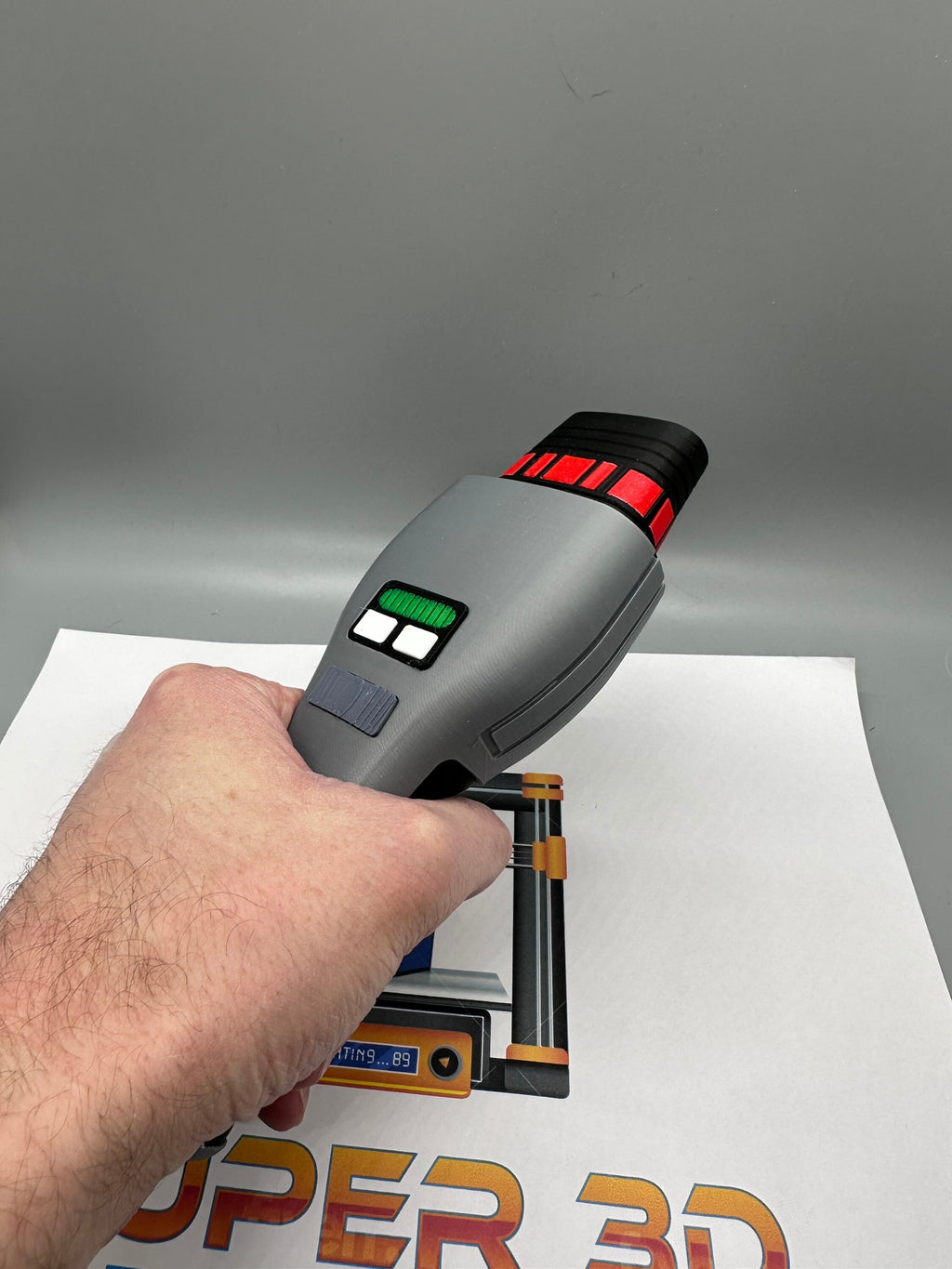 Phaser | Type II | The Next Generation | Dustbuster | 3D Printed | In Color | TV Memorabilia Props | Cosplay Props | Costume