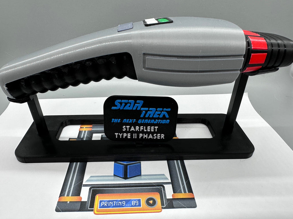 Phaser | Type II | The Next Generation | Dustbuster | 3D Printed | In Color | TV Memorabilia Props | Cosplay Props | Costume
