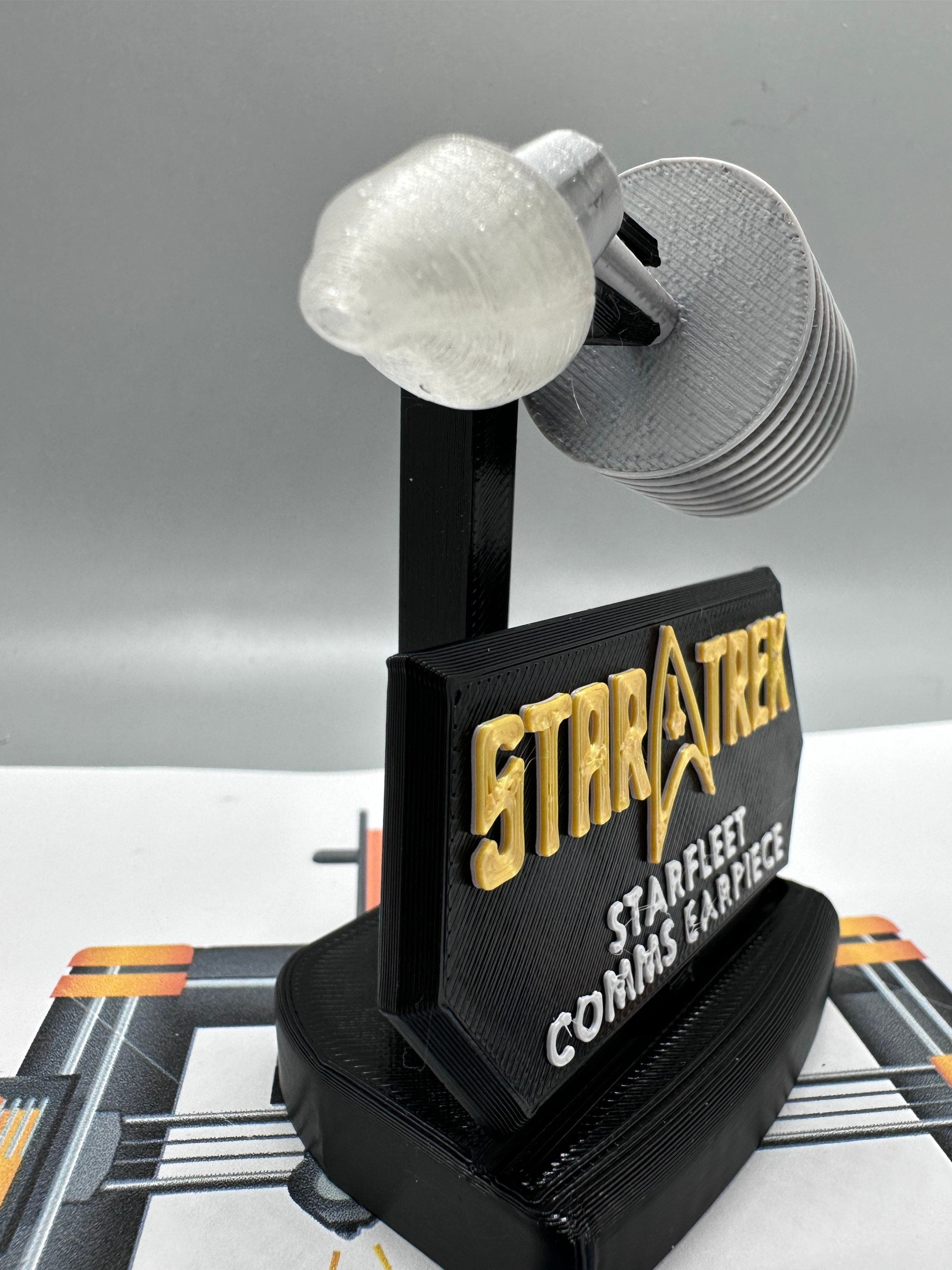 Comms Earpiece | The Original Series | In Color | 3D Printed | TV Memorabilia Props | Cosplay Props | Costume