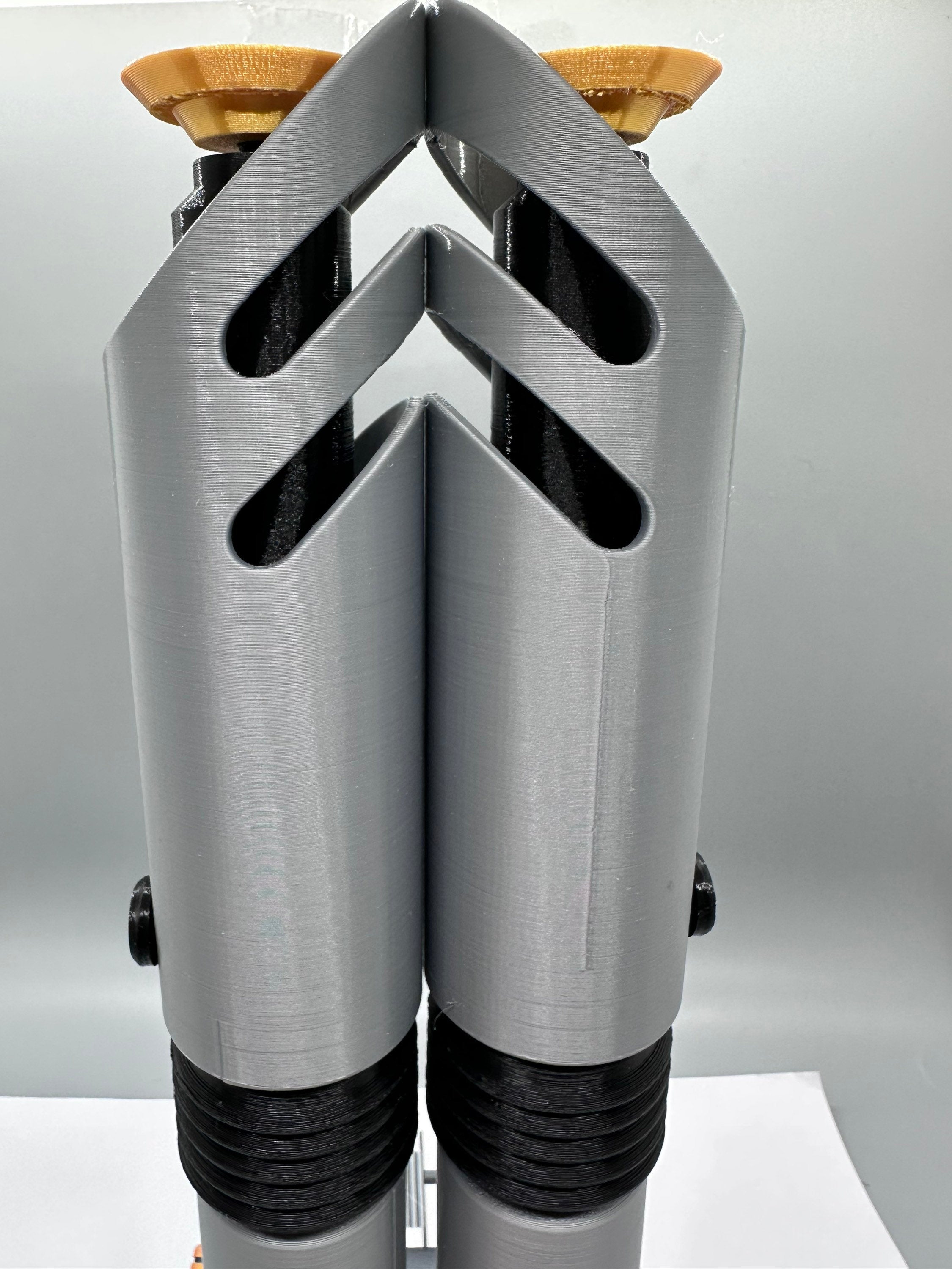 Pong Krell's Lightsaber | No Paint Required | 3D Printed | Galaxy's Edge | Clone Wars | Lightsaber Display Mount on Desk or Wall