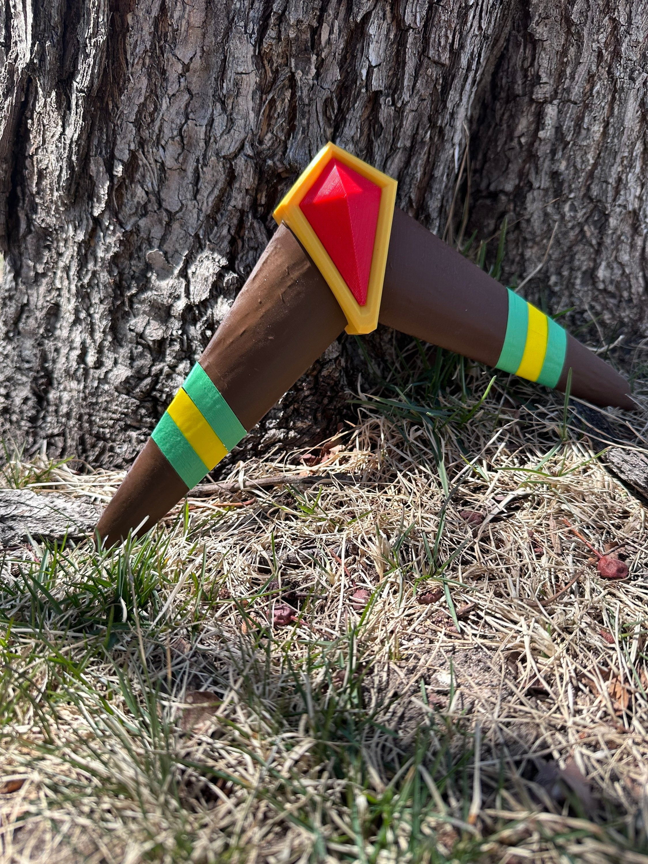Boomerang | Ocarina of Time | 3D Printed | In Color | Zelda Cosplay and Costume
