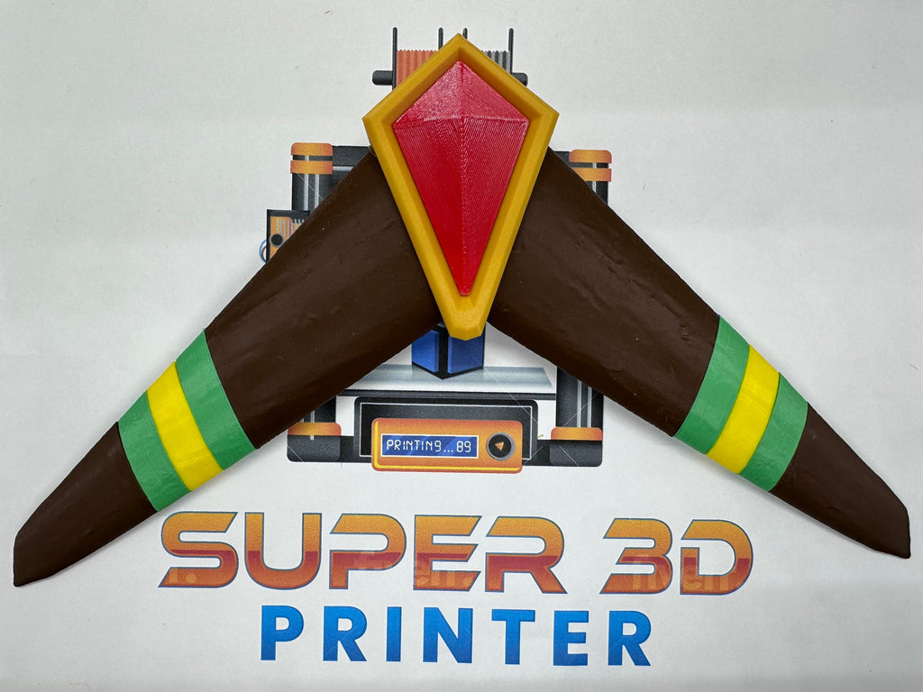 Boomerang | Ocarina of Time | 3D Printed | In Color | Zelda Cosplay and Costume