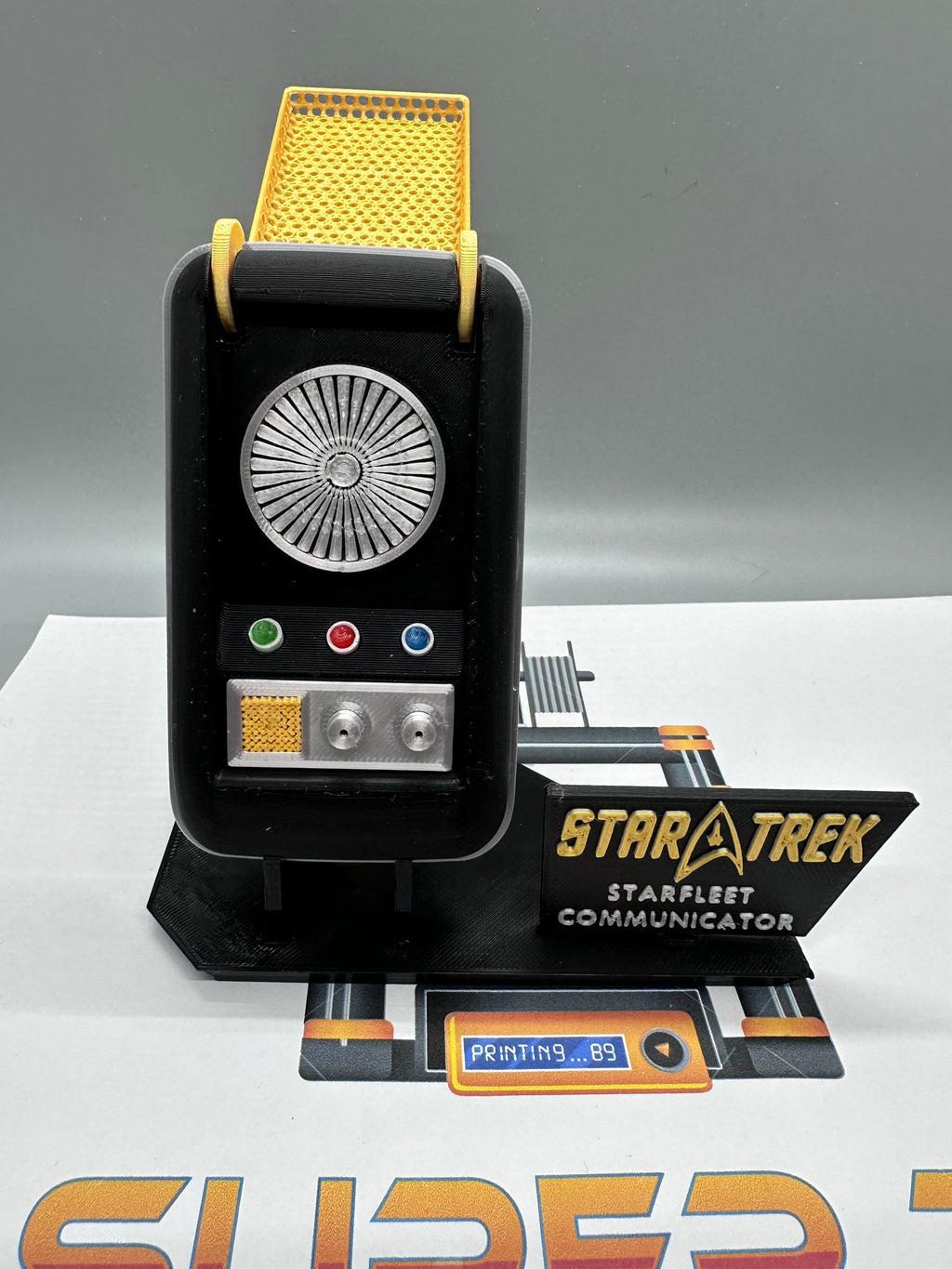 Communicator | The Original Series | 3D Printed | TV Movie Memorabilia Replica Props | Cosplay Props | Costume