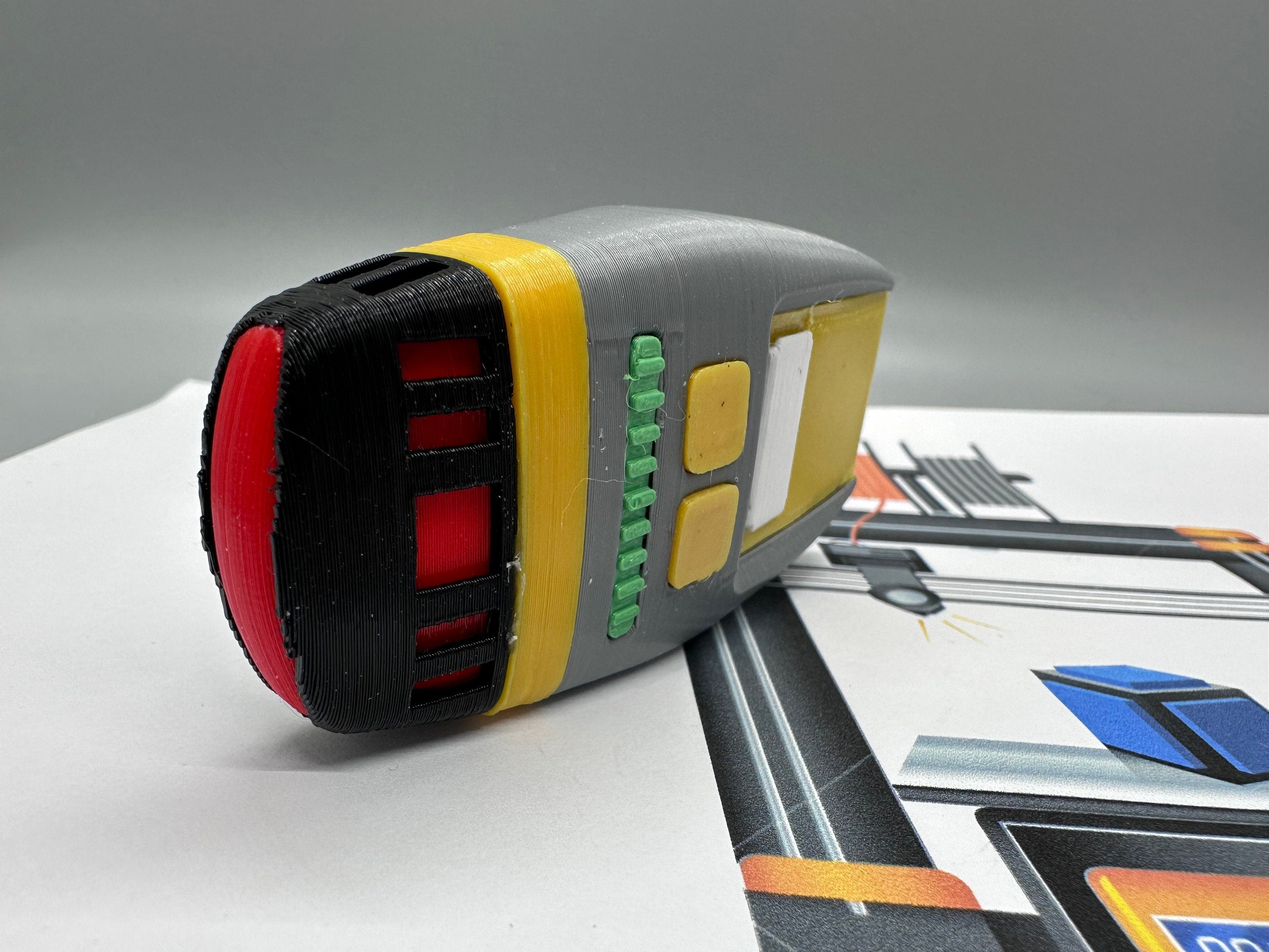 Phaser | Type I | 3D Printed | TV Memorabilia Props | Cosplay Props | Costume