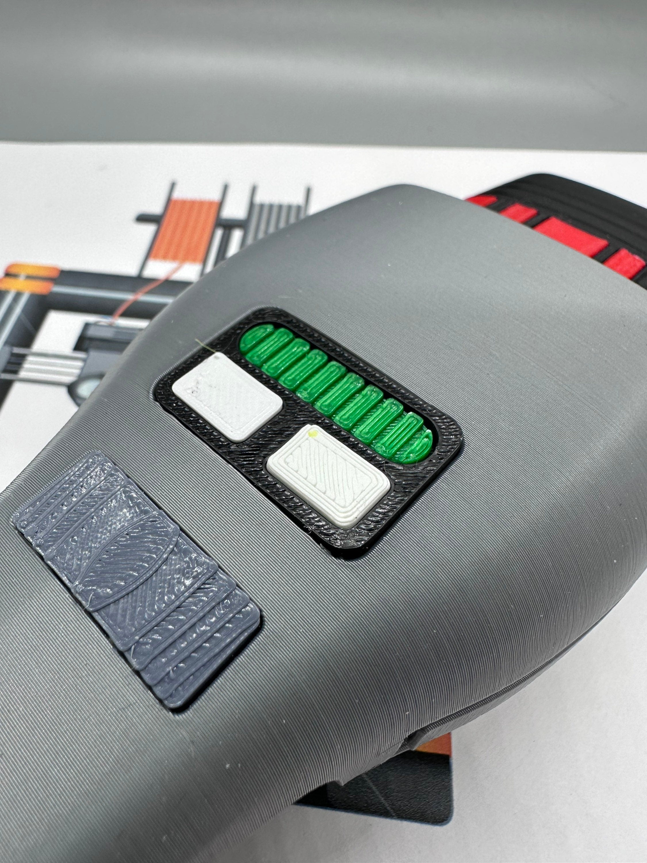 Phaser | Type II | The Next Generation | Dustbuster | 3D Printed | In Color | TV Memorabilia Props | Cosplay Props | Costume