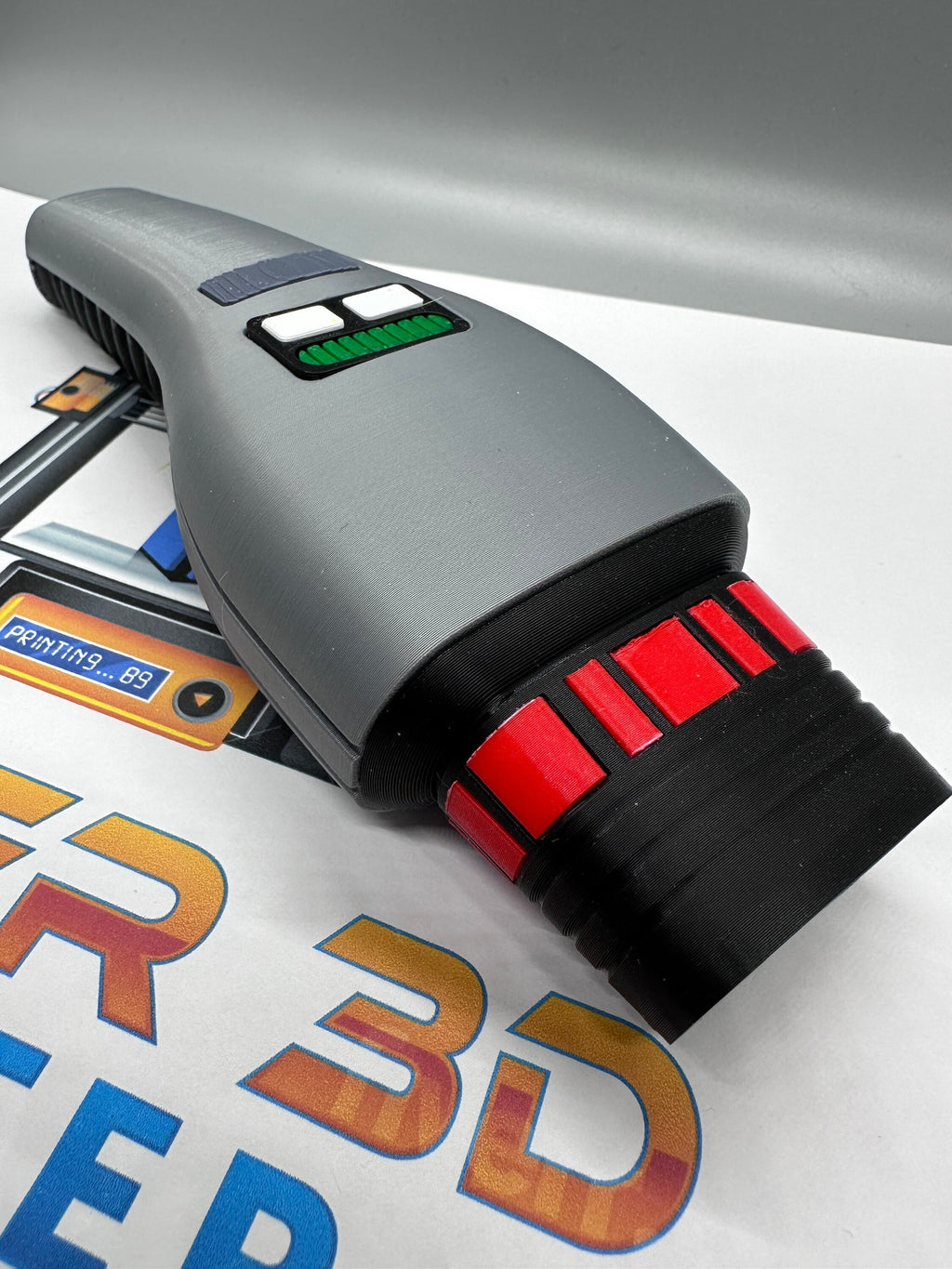 Phaser | Type II | The Next Generation | Dustbuster | 3D Printed | In Color | TV Memorabilia Props | Cosplay Props | Costume