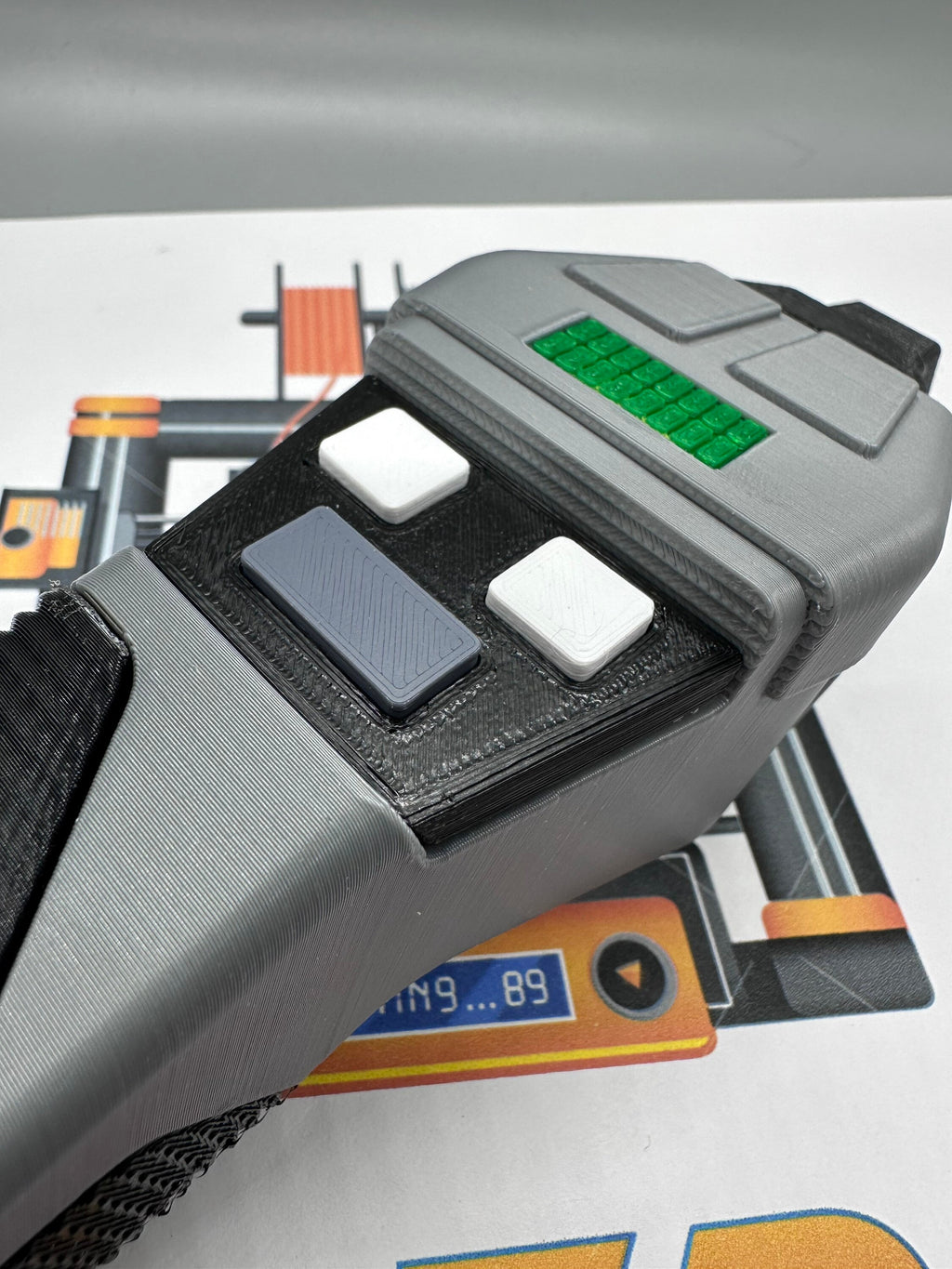 Phaser | Type II | The Next Generation | Cobrahead | 3D Printed | In Color | TV Memorabilia Props | Cosplay Props | Costume