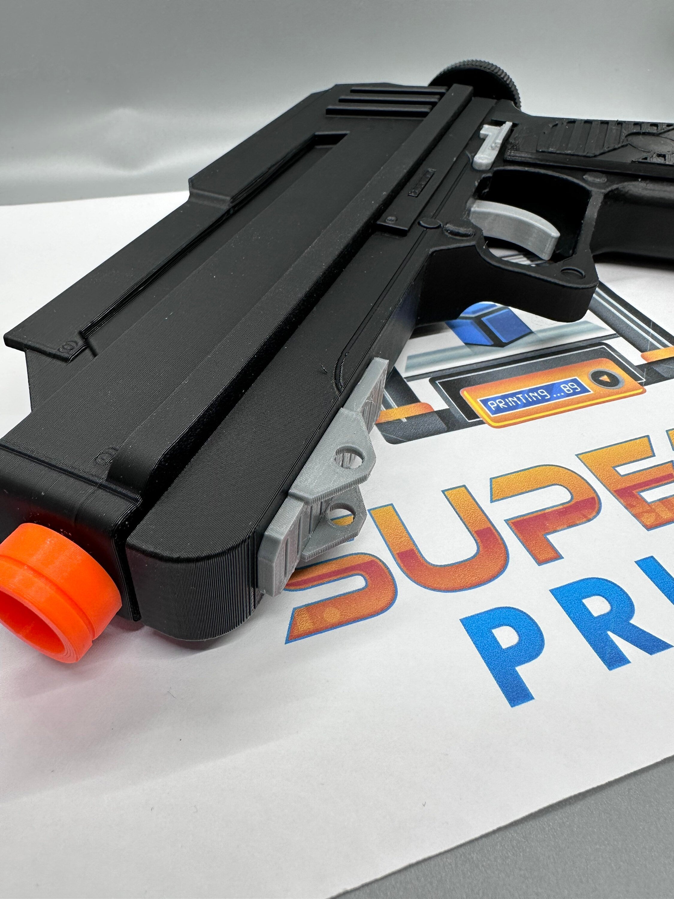 DC-17 Blaster Toy | Fully Assembled | No Paint Required | 3D Printed | Galaxy's Edge | Clone Wars | Captain Rex | Movie Prop| Non-Functional