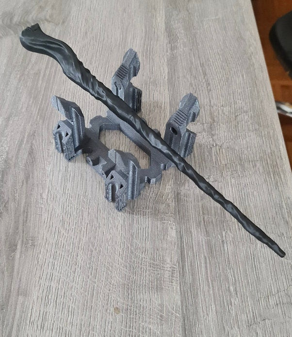 Levitating Wand Holder Display | 3D Printed | Magic | Floating Wand | Uses Real Magic | Wand Not Included